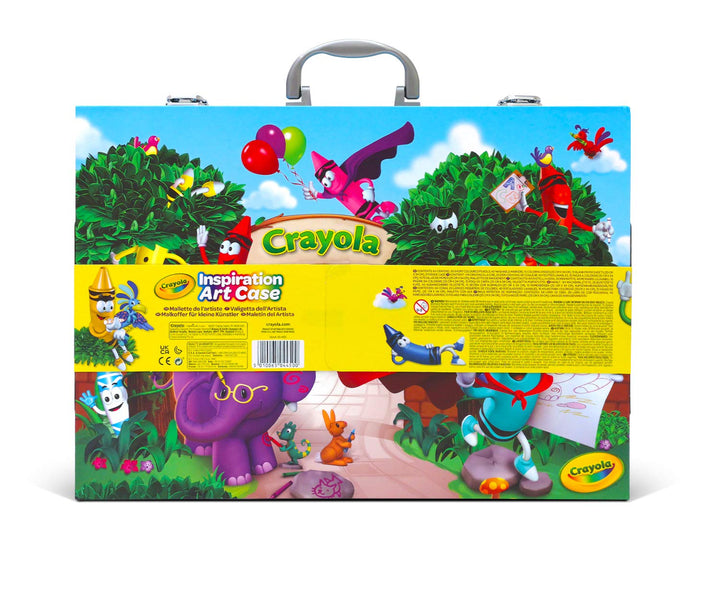 Crayola Inspiration Art Case - 155-Piece Kids Art Supply Set with Crayons, Markers & Pencils