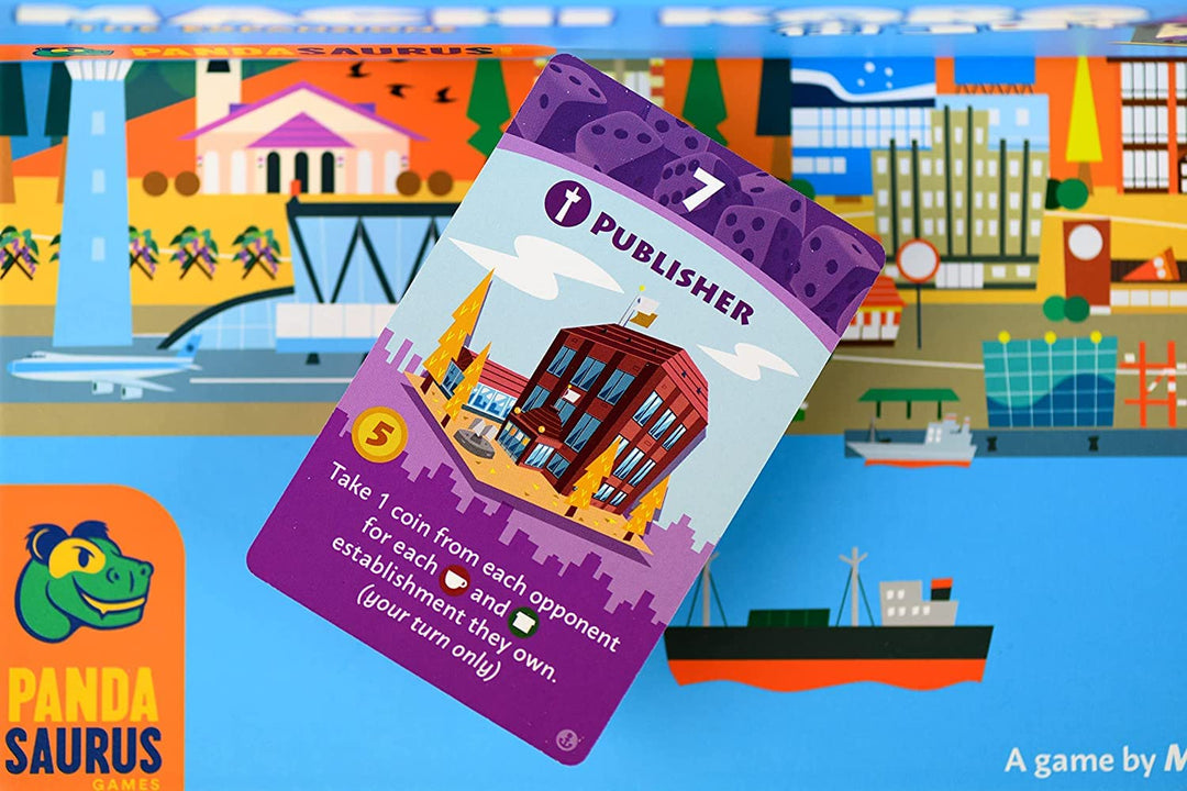 Pandasaurus Machi Koro 5th Anniversary Expansions