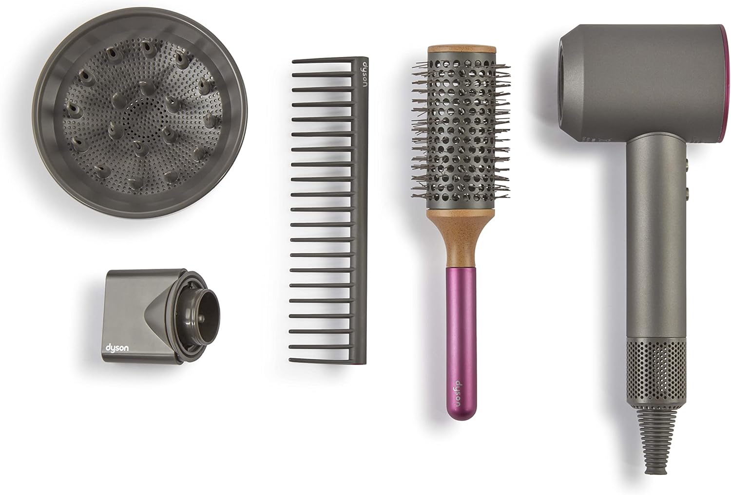 Casdon Dyson Supersonic Styling Set - Interactive Toy Hairdryer for Kids Aged 3+