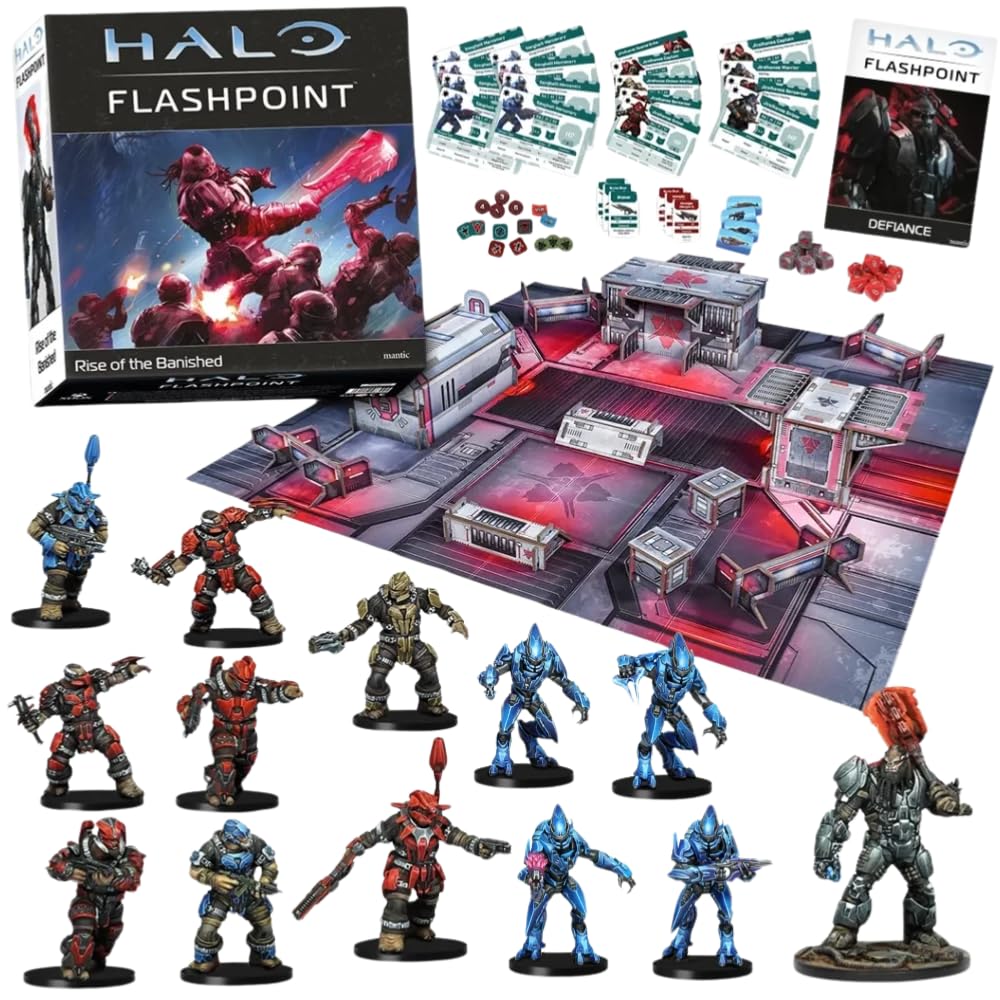 Mantic Games Halo Flashpoint: Rise of The Banished Expansion Set 9