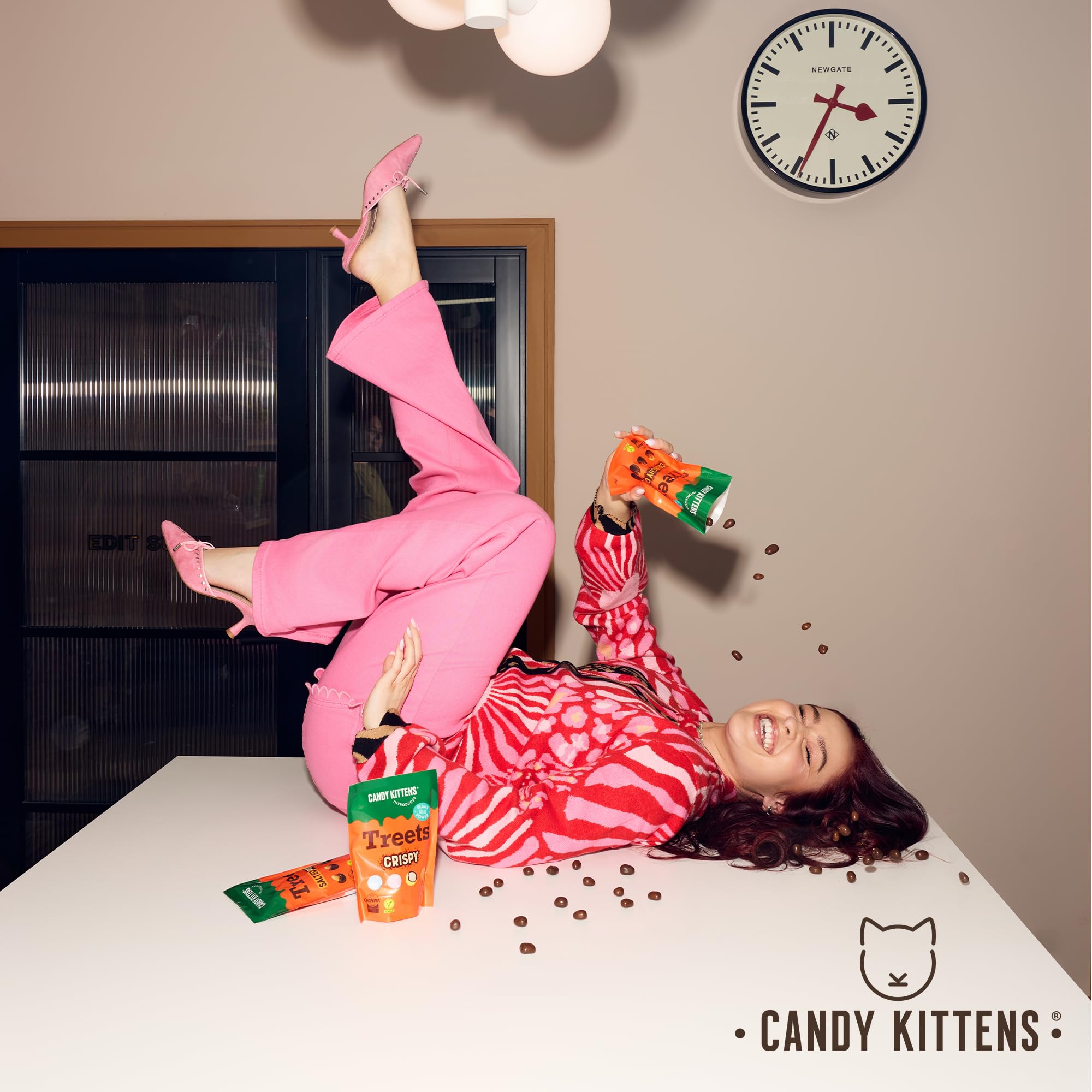 CANDY KITTENS Vegan Chocolate Covered Salted Peanuts - 120g Pack | Plant-Powered Snack 8