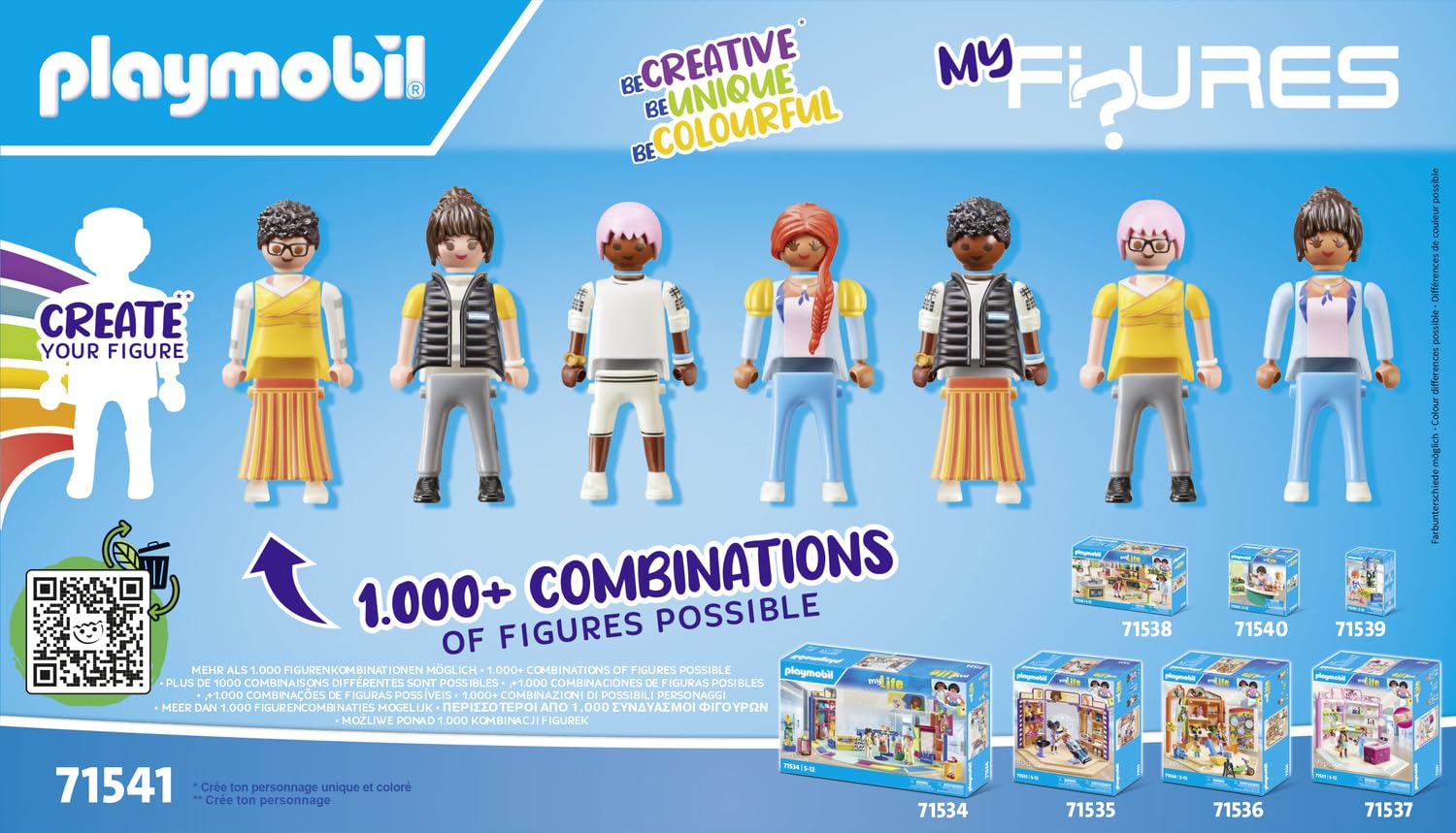 Playmobil MyFigures Shopping Playset - 80-Piece Fashion Fun for Ages 5+ 11
