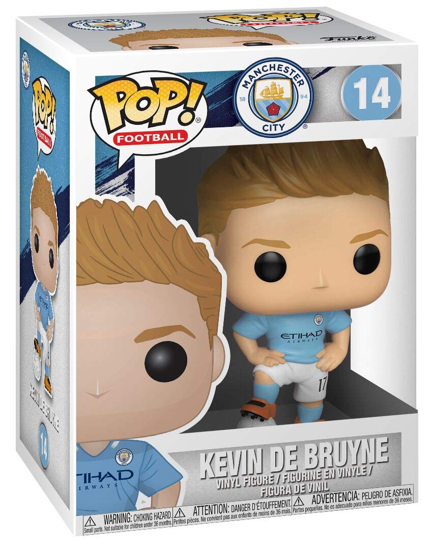Funko Pop! EPL Manchester City - Kevin De Bruyne Vinyl Figure #14 (29214)