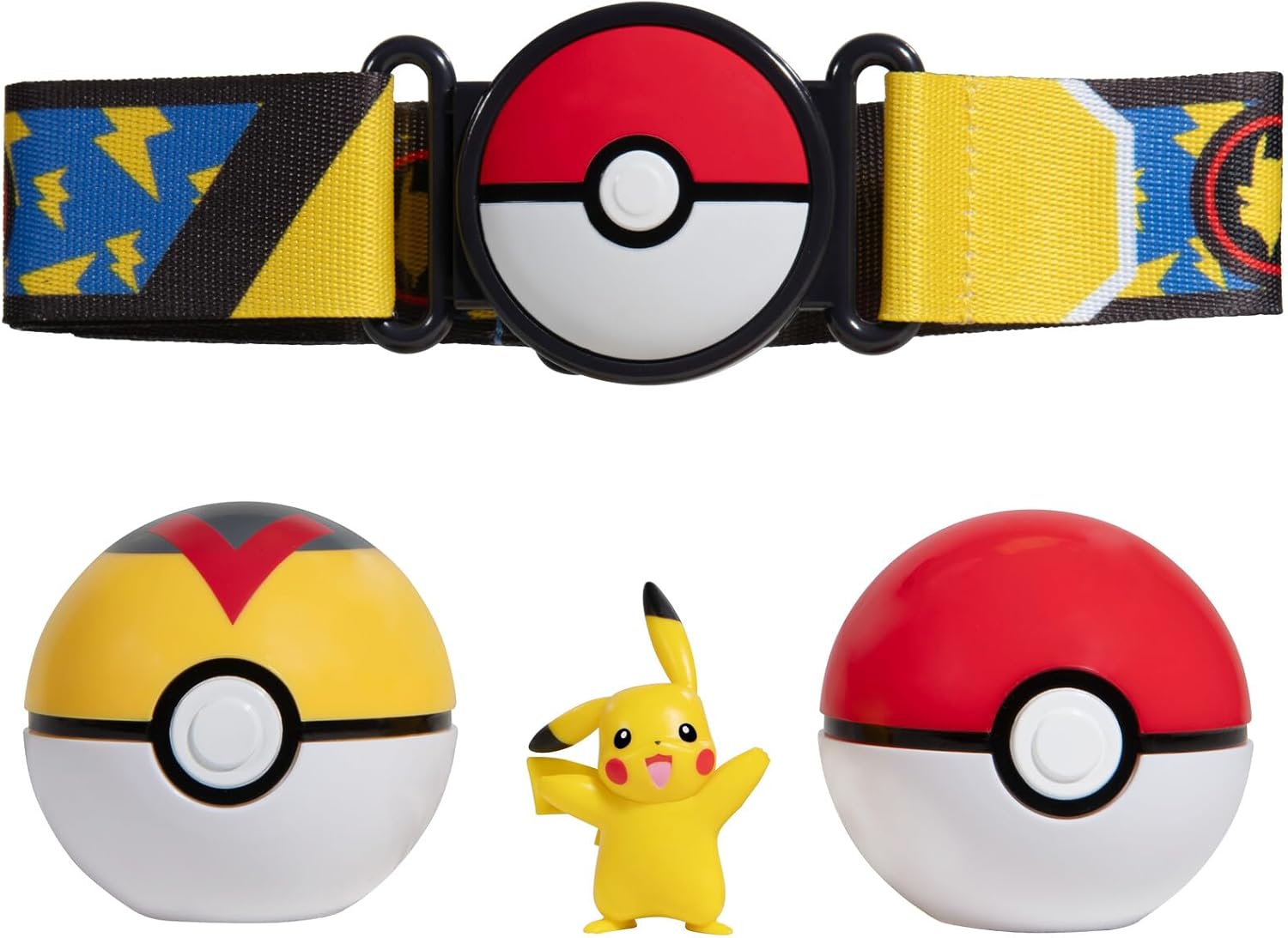 Pokémon Clip ‘N’ Go Belt Set - Pikachu Battle Figure with Poké & Level Balls 6