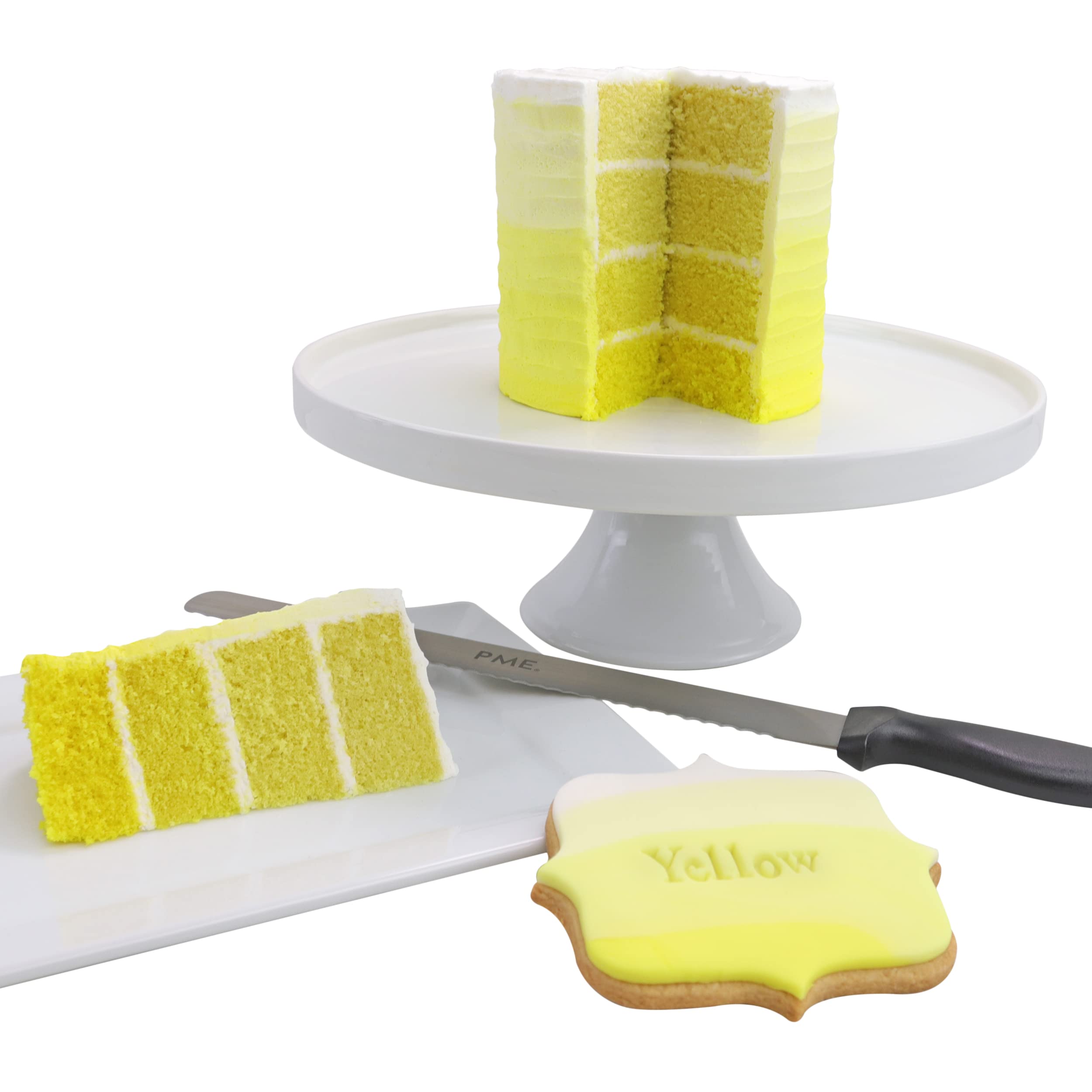 PME Paste Food Colour Sunny Yellow 25g 5