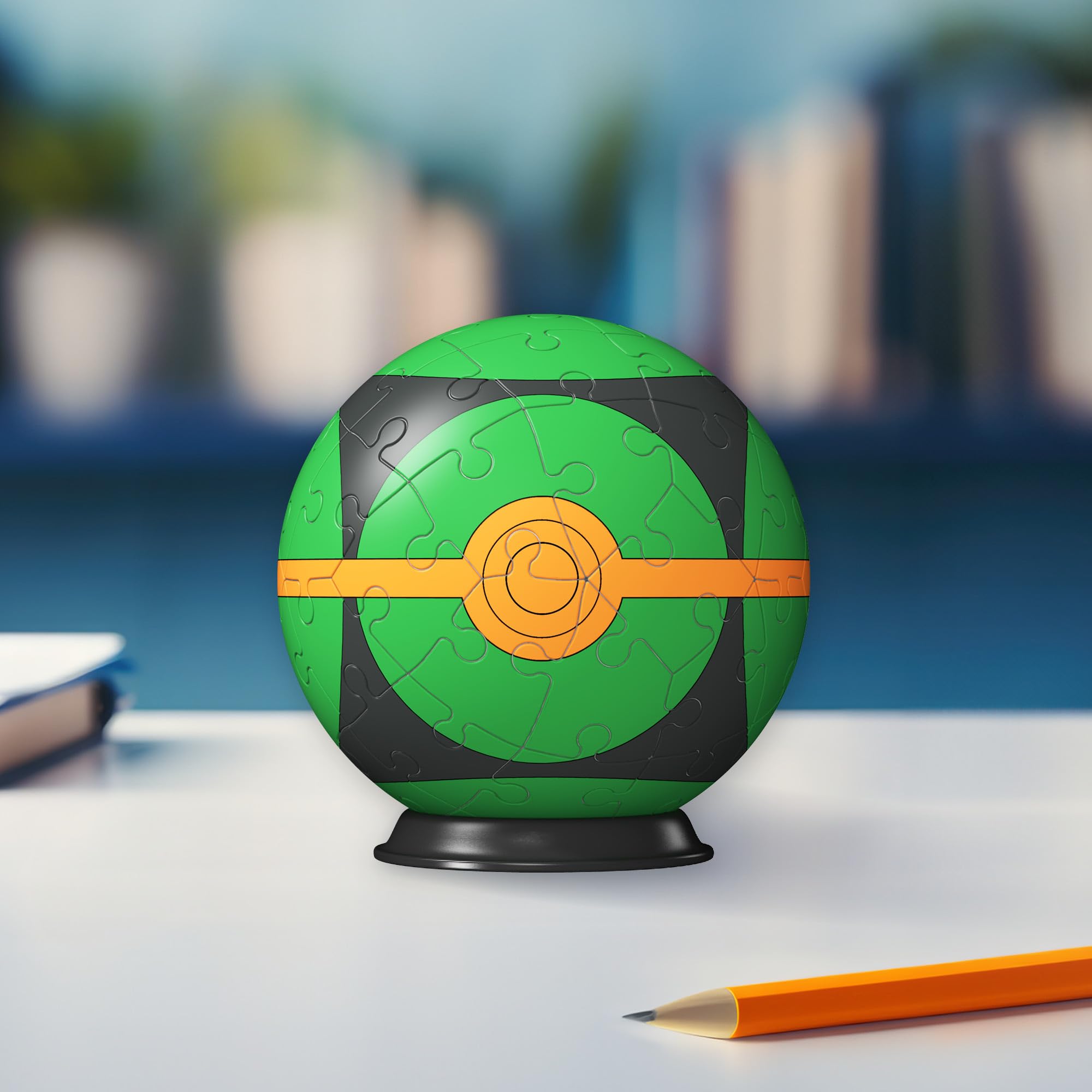 Ravensburger Pokemon Dusk Ball 3D Jigsaw Puzzle - 54 Pieces | Ages 6+ | 7.5cm Diameter