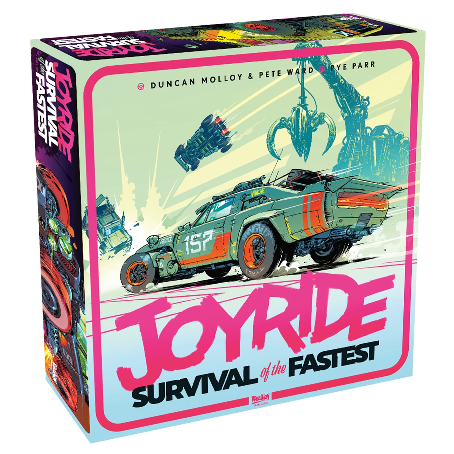 Rebellion Unplugged JOYRIDE: Survival of the Fastest Board Game 9