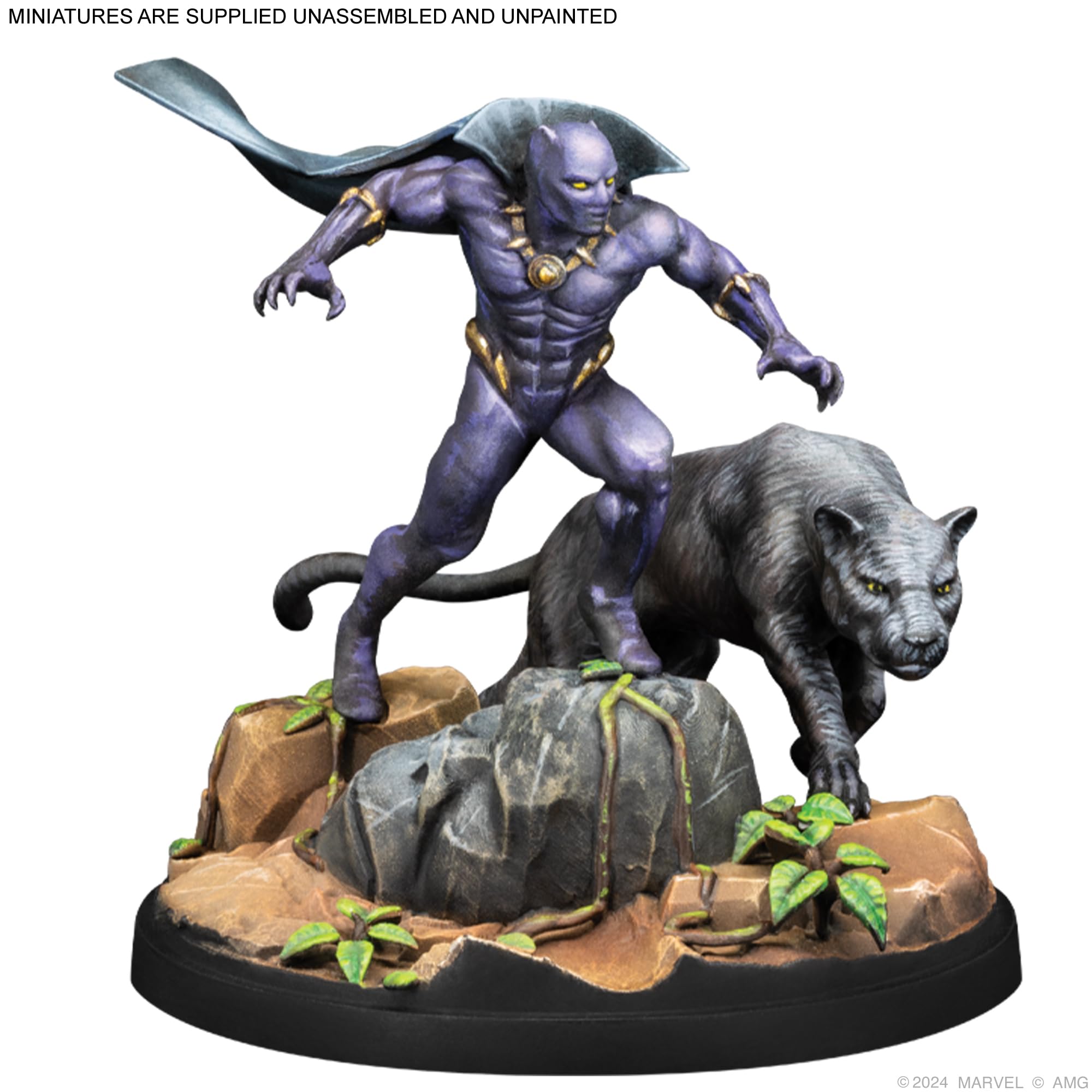 Atomic Mass Games Marvel: Crisis Protocol Black Panther Chosen of Bast & Namor Miniatures Expansion 6