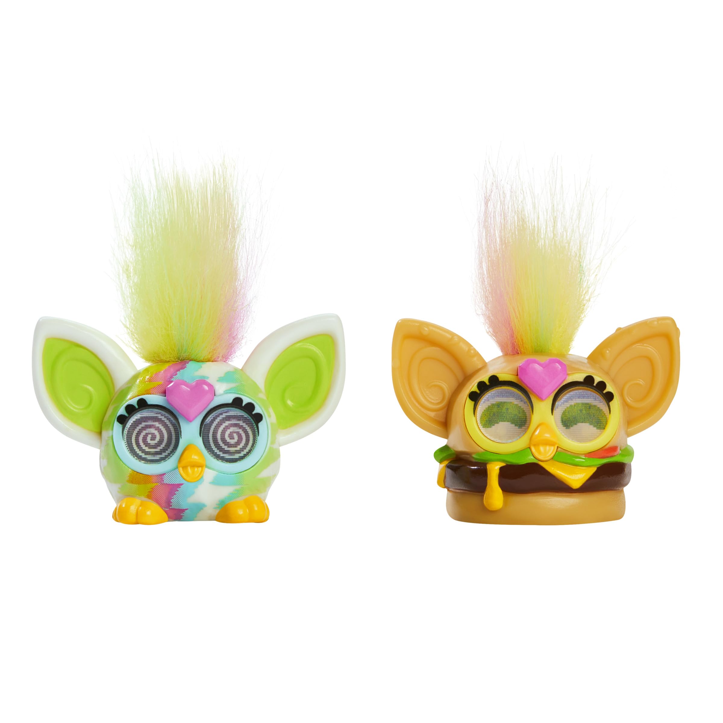 Furby Collectible Miniatures - 2 Pack Surprise Figures, 2.5-cm, Ages 5+ 6