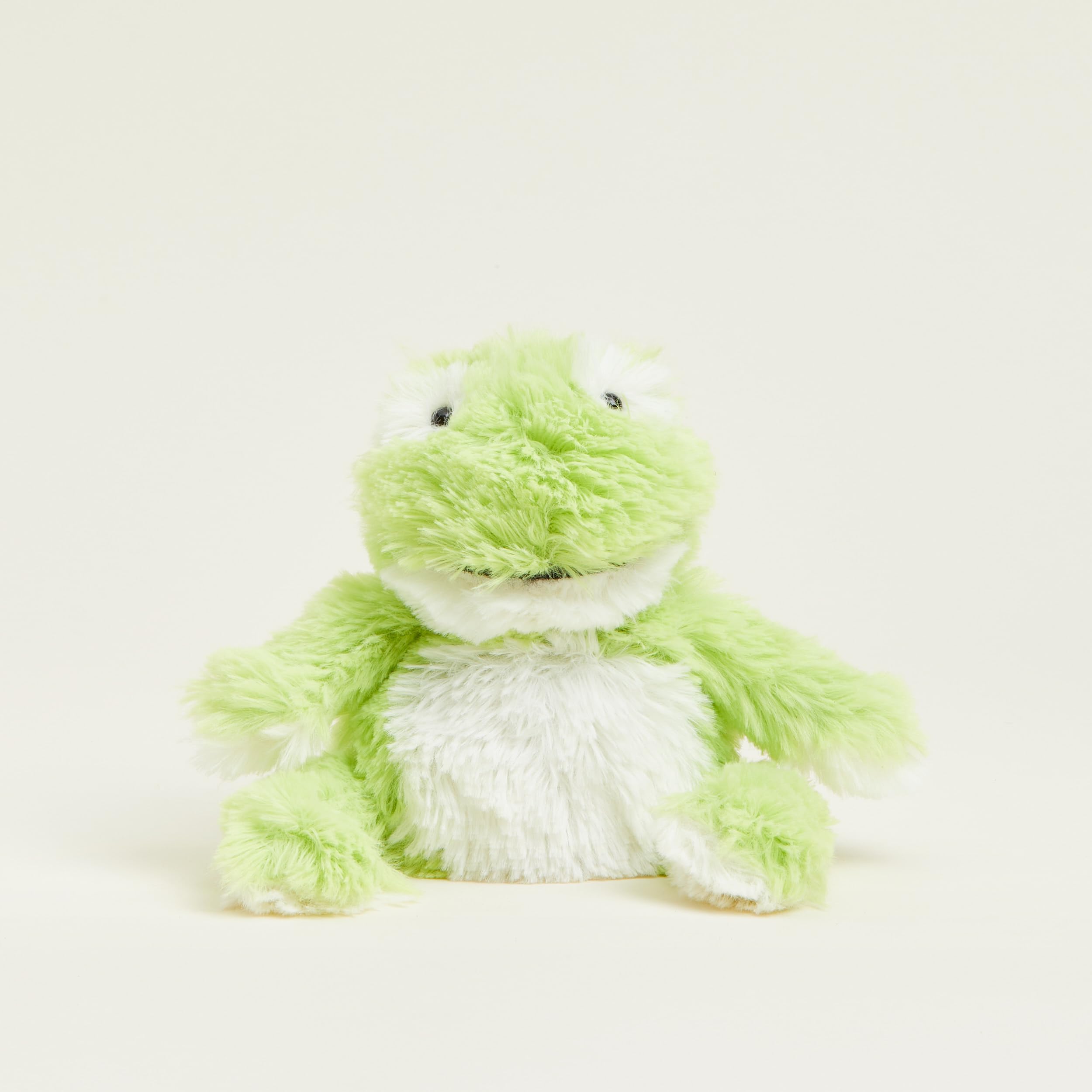 Warmies Plush Frog Junior - Microwaveable Lavender Scented Heatable Toy for Relaxation 11