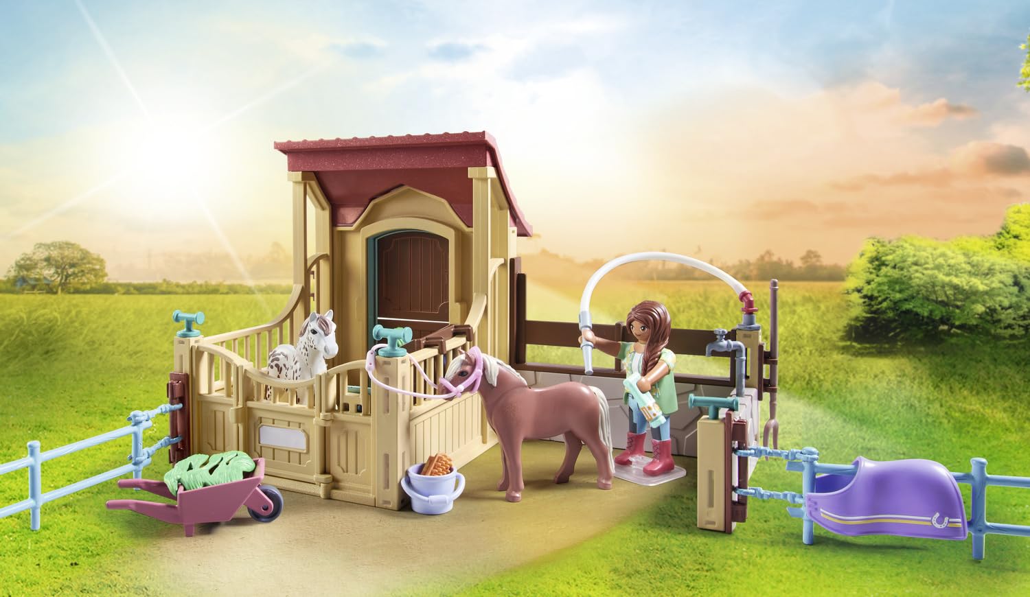 Playmobil 71494 Horses of Waterfall Riding Stable Playset - Ages 4+ 13
