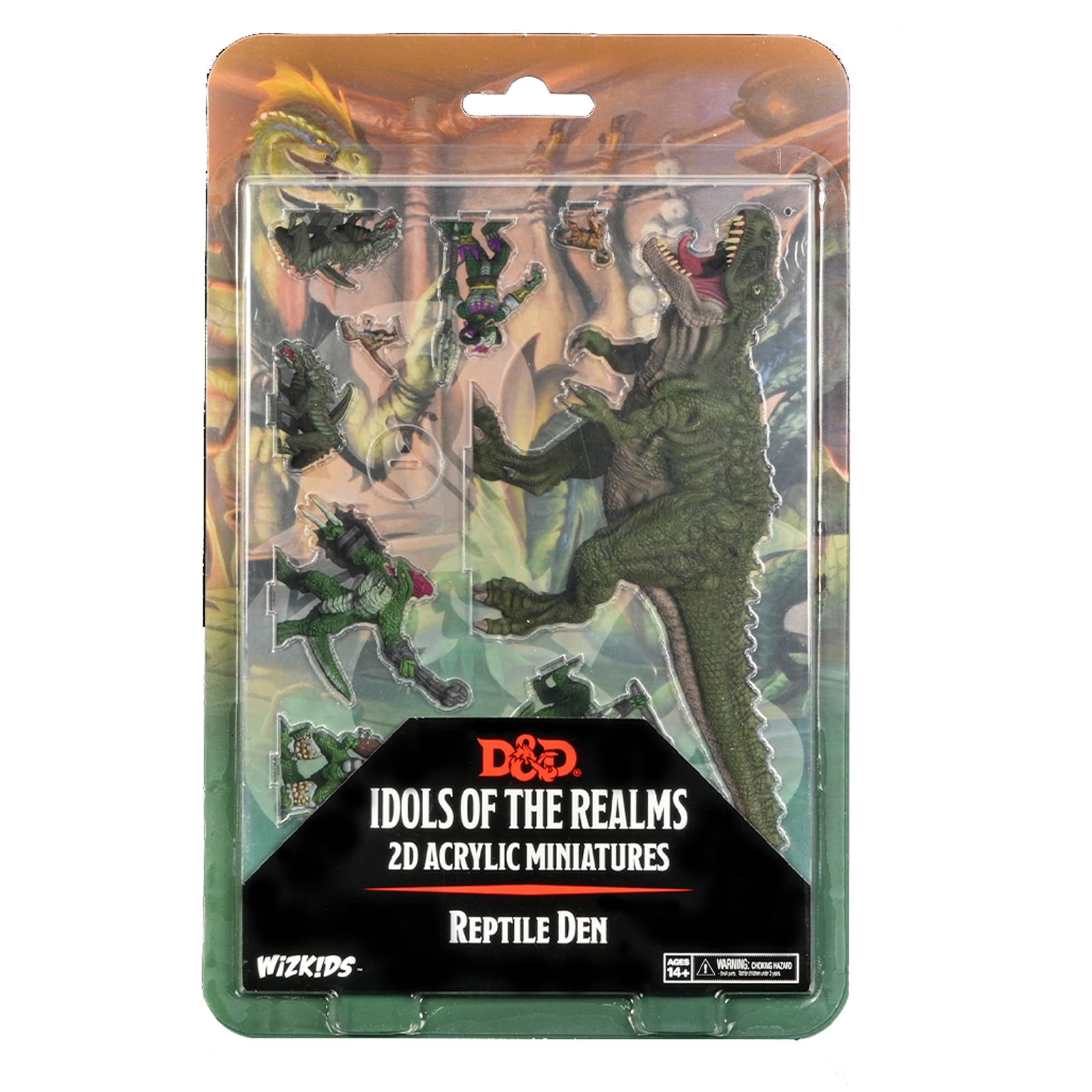 WizKids D&amp;D Idols of the Realms: Reptile Den Scales &amp; Tails 2D-Miniaturen