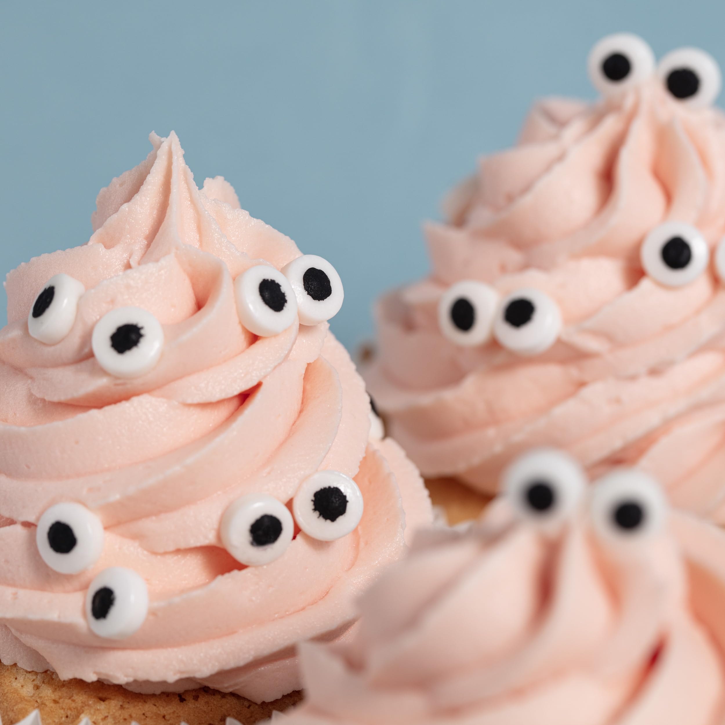 PME Cake Mini Eyes Sprinkle Charms - Edible Decoration | 25g (0.9oz) | Approx 7mm