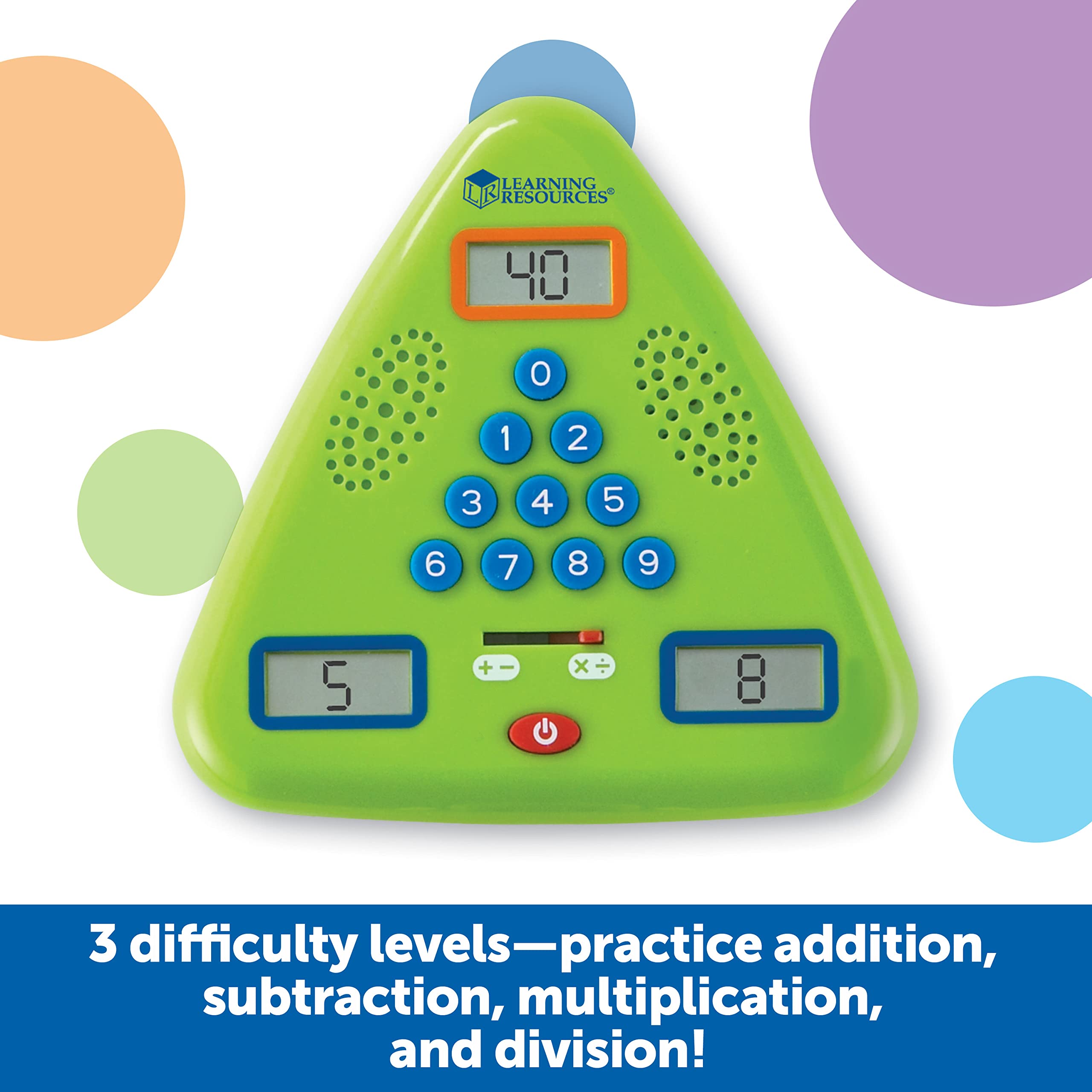 Learning Resources Minute Math Electronic Flash Card 8