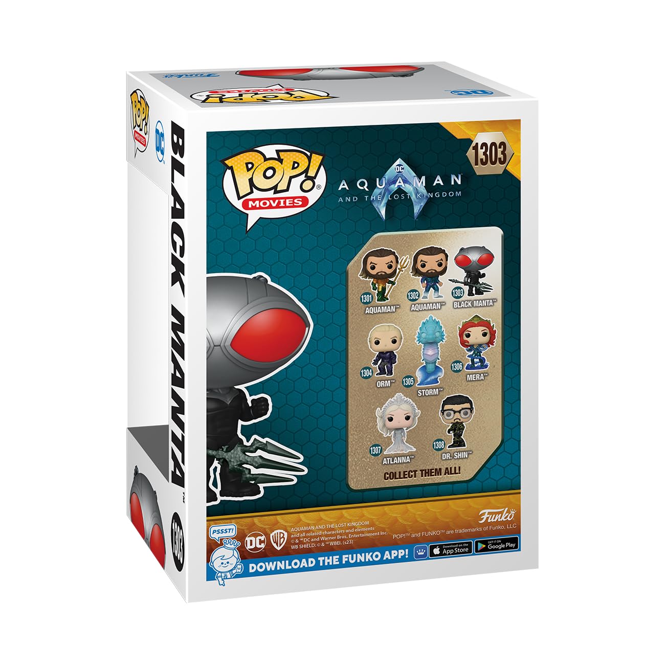 Funko Pop! Movies: DC - Black Manta Vinyl Figure 3