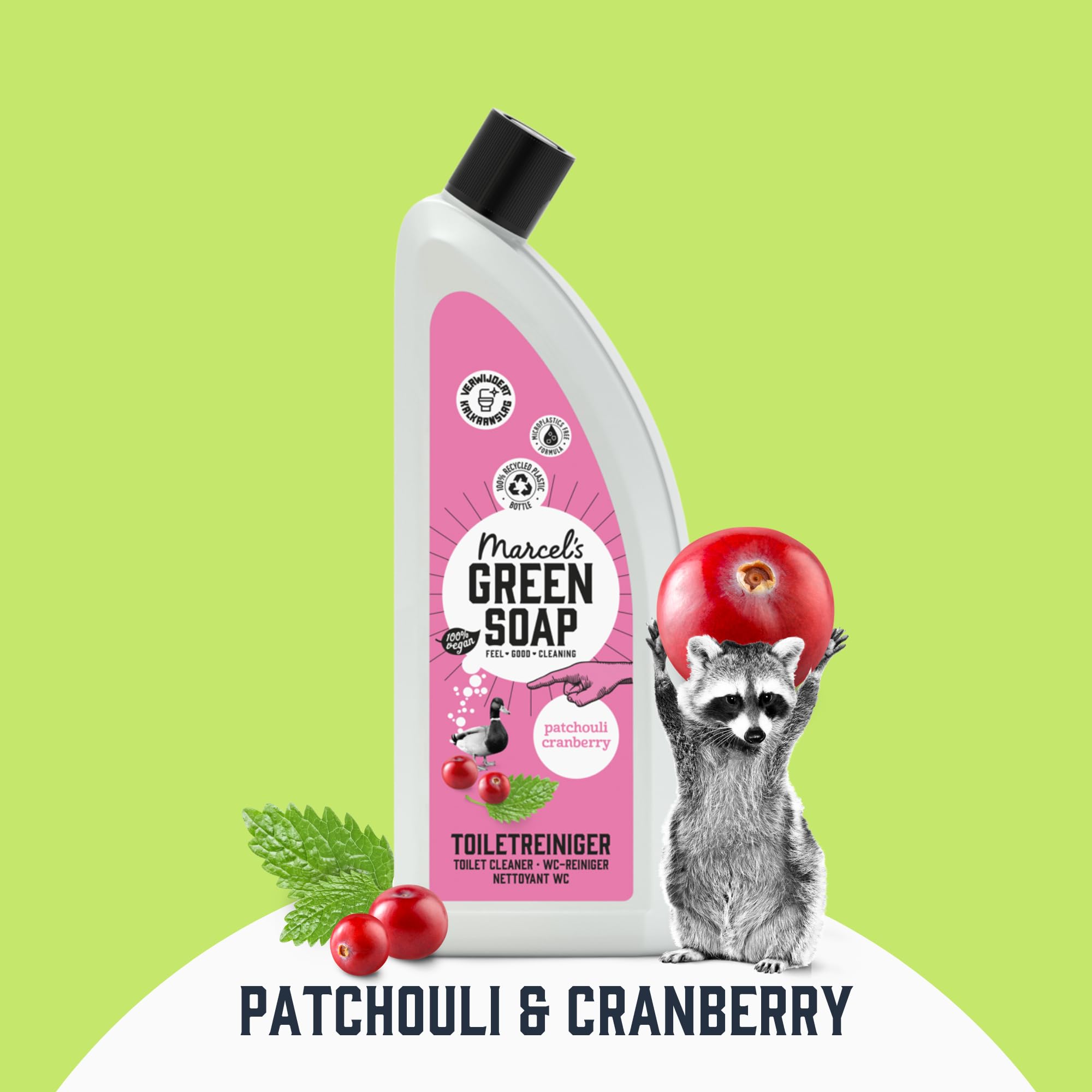 Marcel's Green Soap Toilet Cleaner - Patchouli & Cranberry Scent | 750 ml | Biodegradable 7