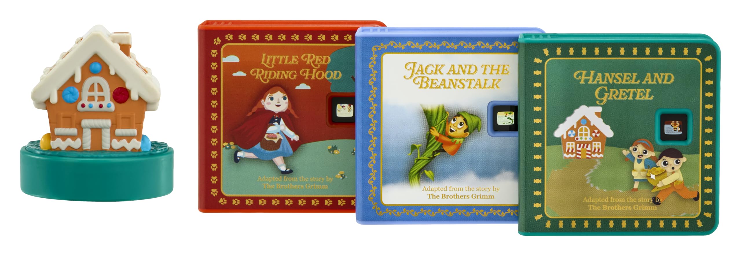 Little Tikes Fairy Tale Brothers Grimm Story Collection - 3 Stories with Light Effects for Ages 3+