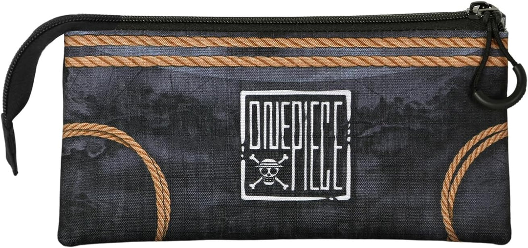 One Piece Triple Compartment Pencil Case (06370)