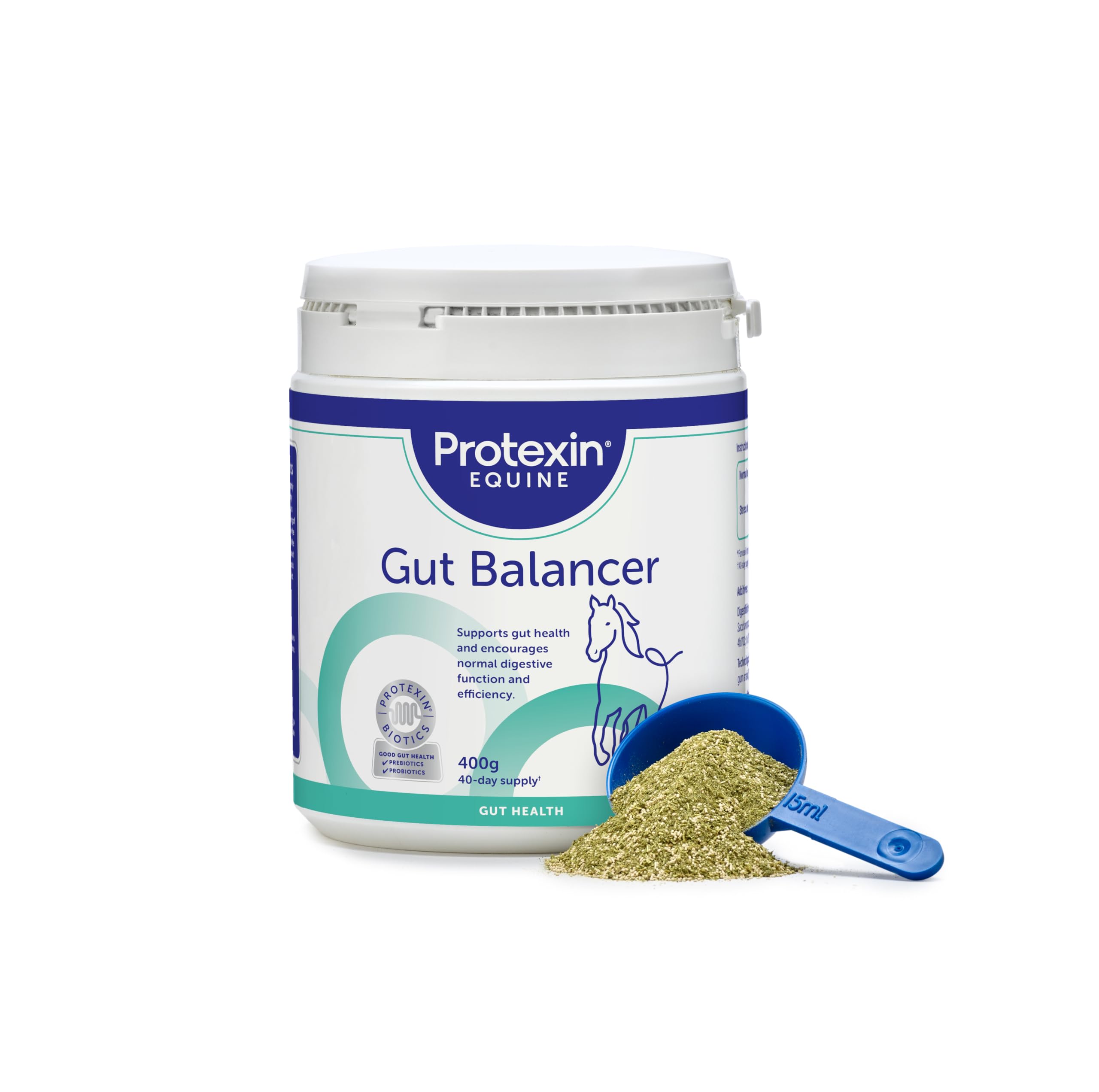 Protexin Equine Premium Gut Balancer - Daily Digestive Support | 400g | BETA NOPS Accredited