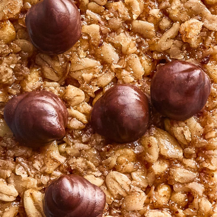 TRIBE Protein Energy Flapjack - Choc Chip - Plant Based, Vegan, High Protein, High Fibre