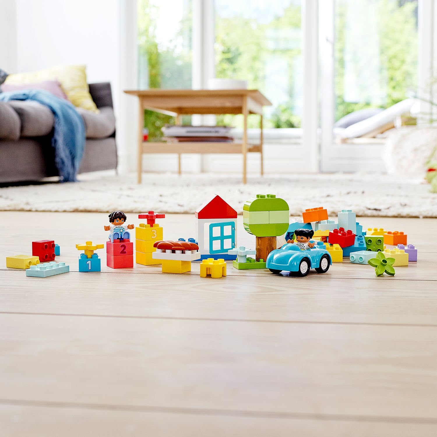 LEGO DUPLO Classic Brick Box Set 10913 - 65 Pieces, Ages 1.5+ 3