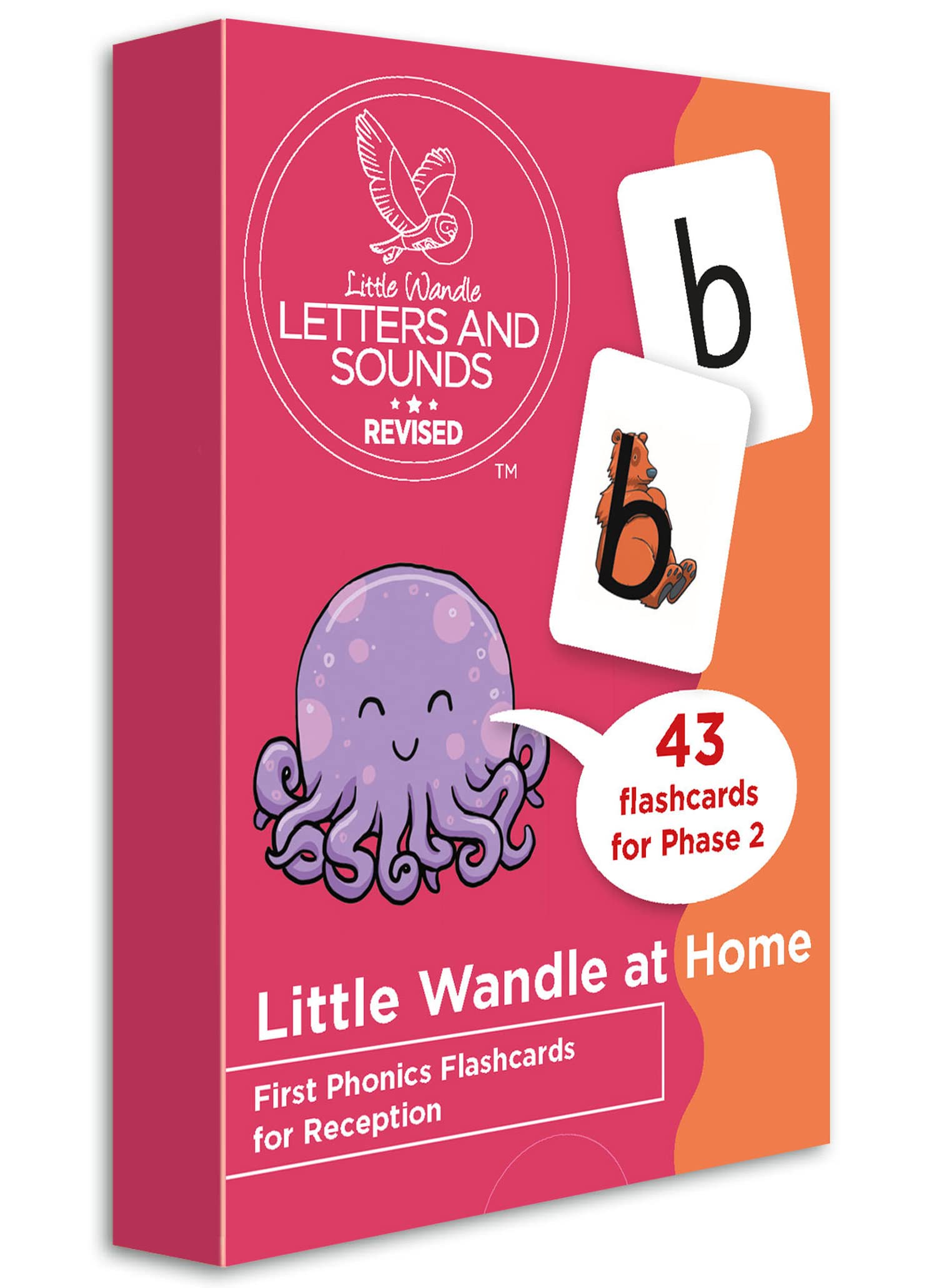 Collins Little Wandle at Home First Phonics Flashcards for Reception | Ages 4-5