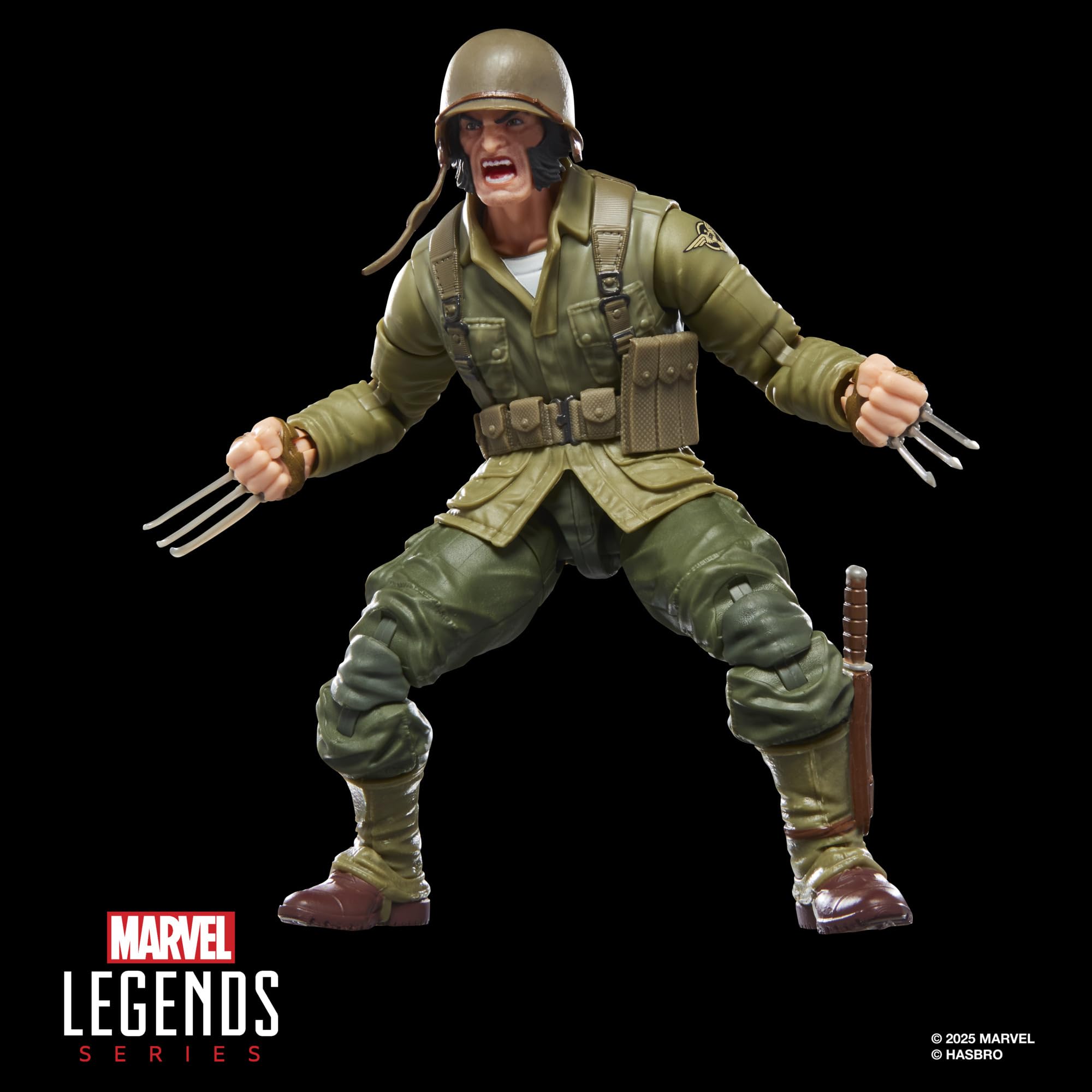 Marvel Press Wolverine (WWII Logan) X-Men Action Figure | 6-inch Scale | Ages 4+ 6