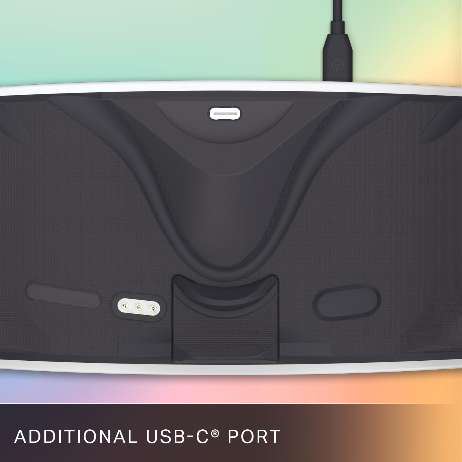 PowerA Charging Station for Meta Quest 3 / 3S - Officially Licensed VR Charging Dock with Rechargeable Controller Batteries 7