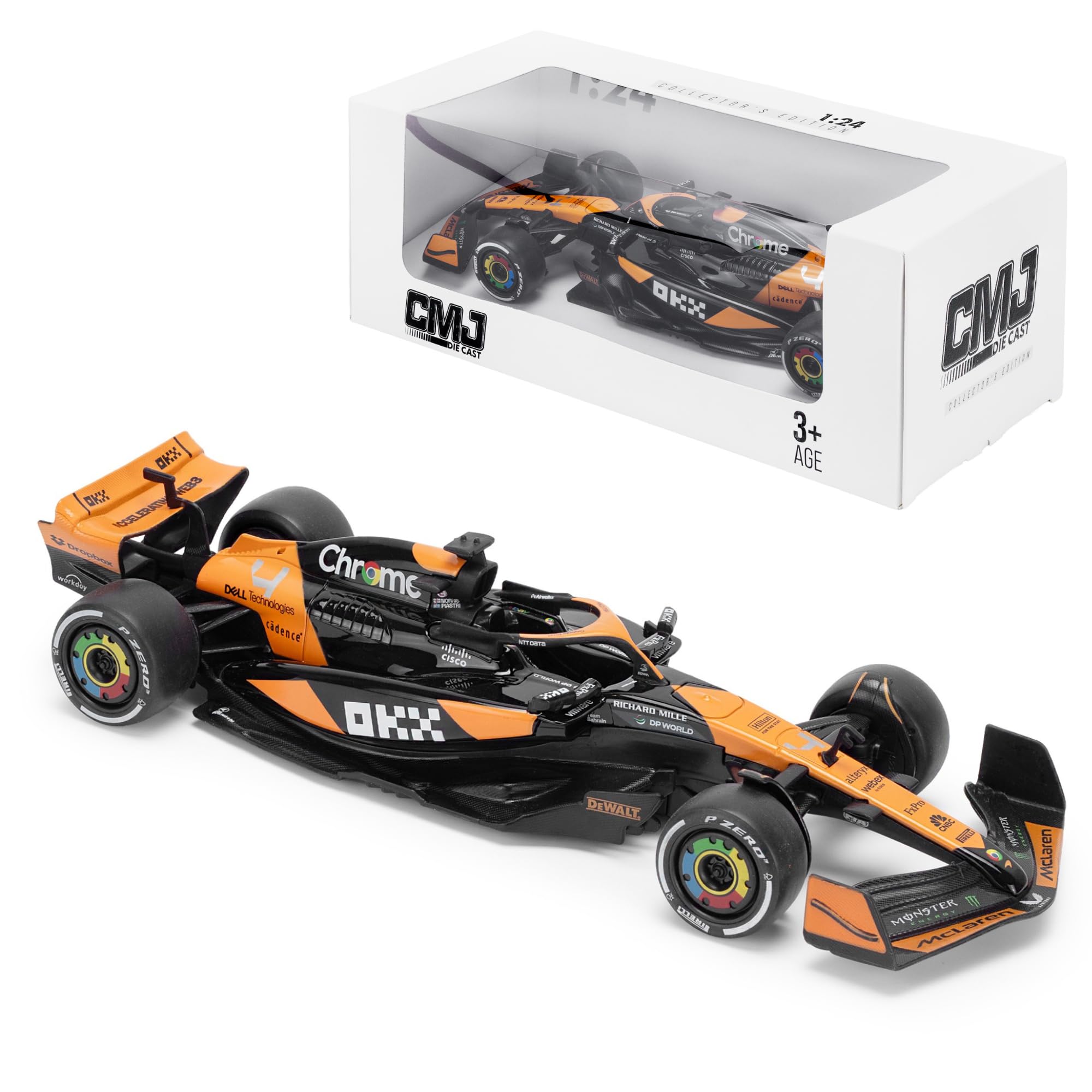 McLaren F1 1:24 Scale Die-Cast Model Car - 2024 Collectors Edition 1