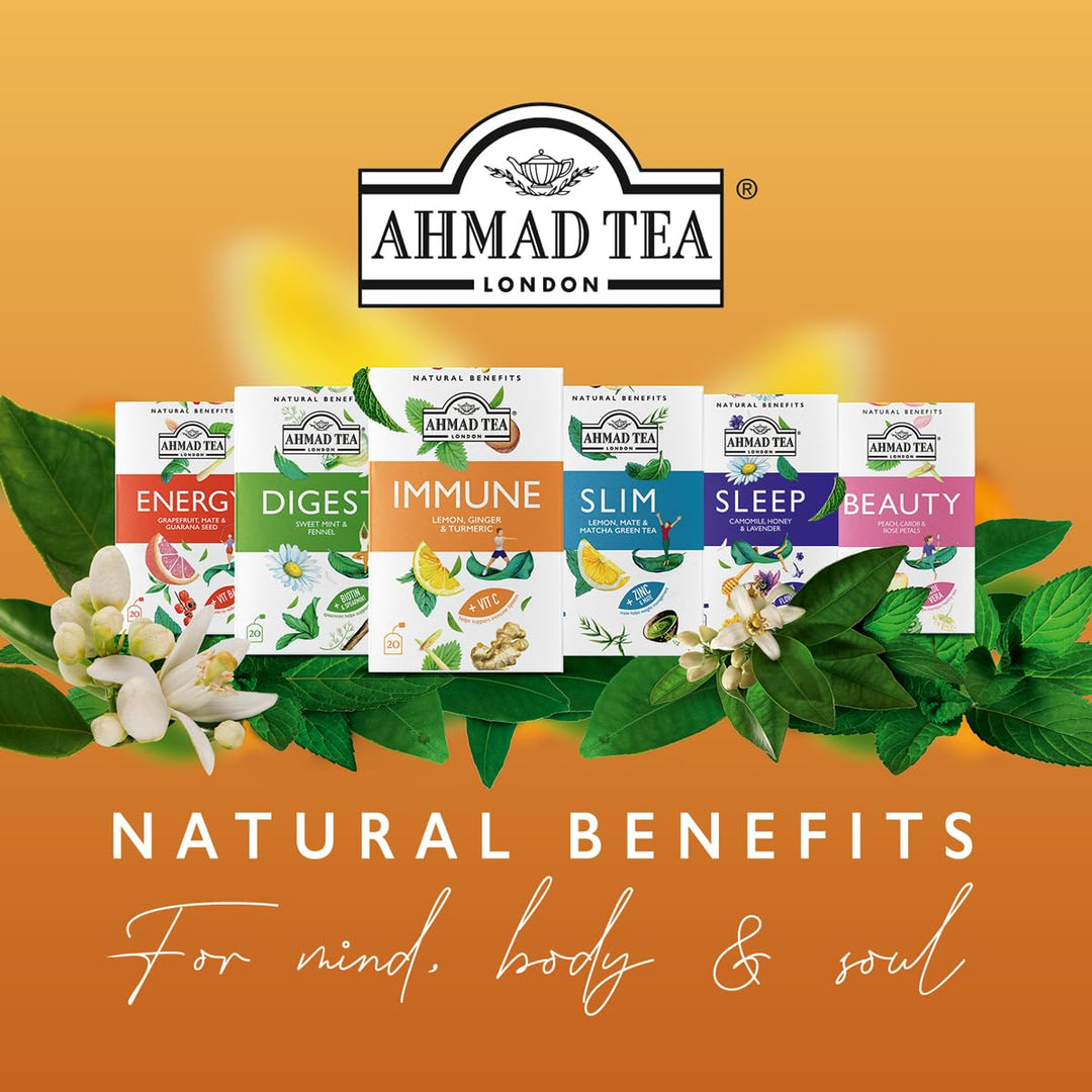 Ahmad Tea - Natural Benefit Selection Pack (308g)
