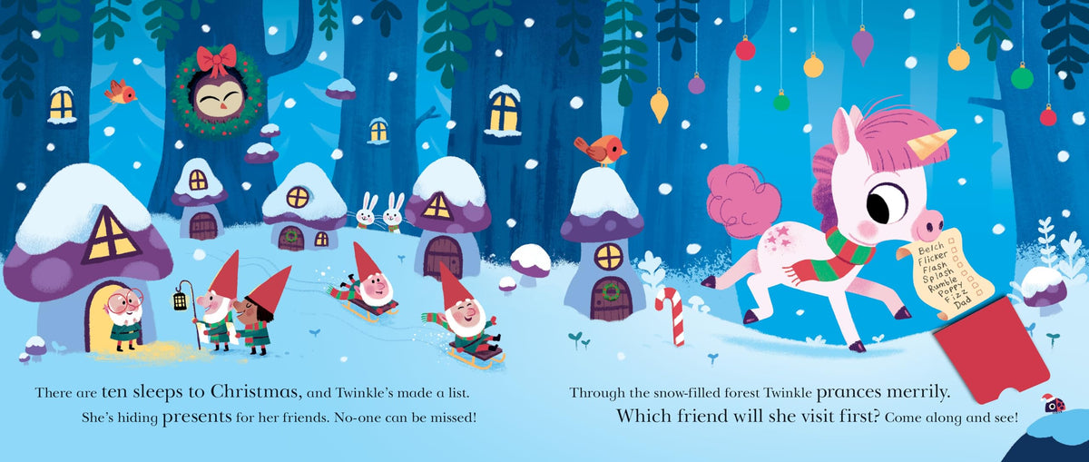 Ladybird Ten Minutes to Bed: Ten Sleeps till Christmas - Lift-the-Flap Book