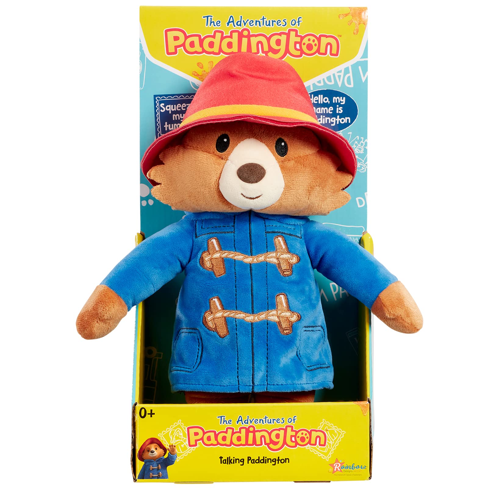 Paddington Bear Talking Soft Toy - 25cm Plush with Sound Features 9