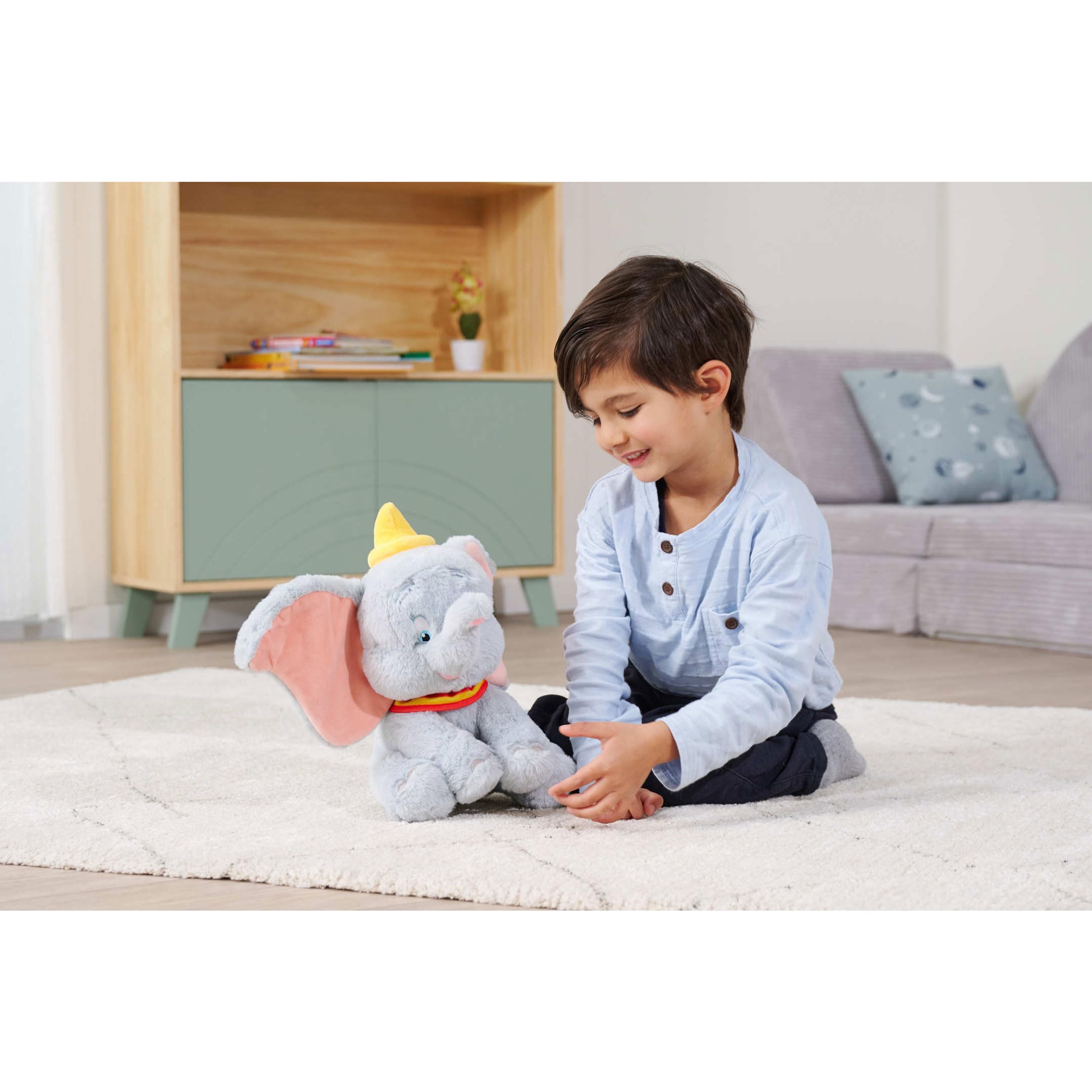 Simba Disney Dumbo 25cm Plush Toy - Soft Stuffed Animal for Kids 7