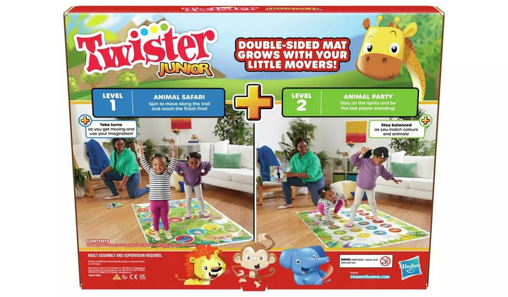 Hasbro Gaming Twister Junior Classic Party Game for Kids 3+