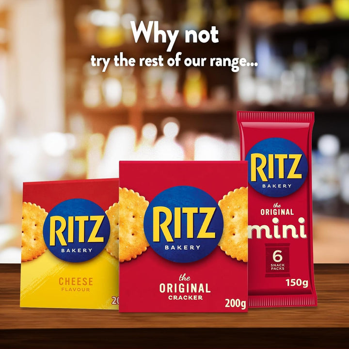 RITZ Breaks Original Crackers, Classic Crisp Savoury Crackers 176g