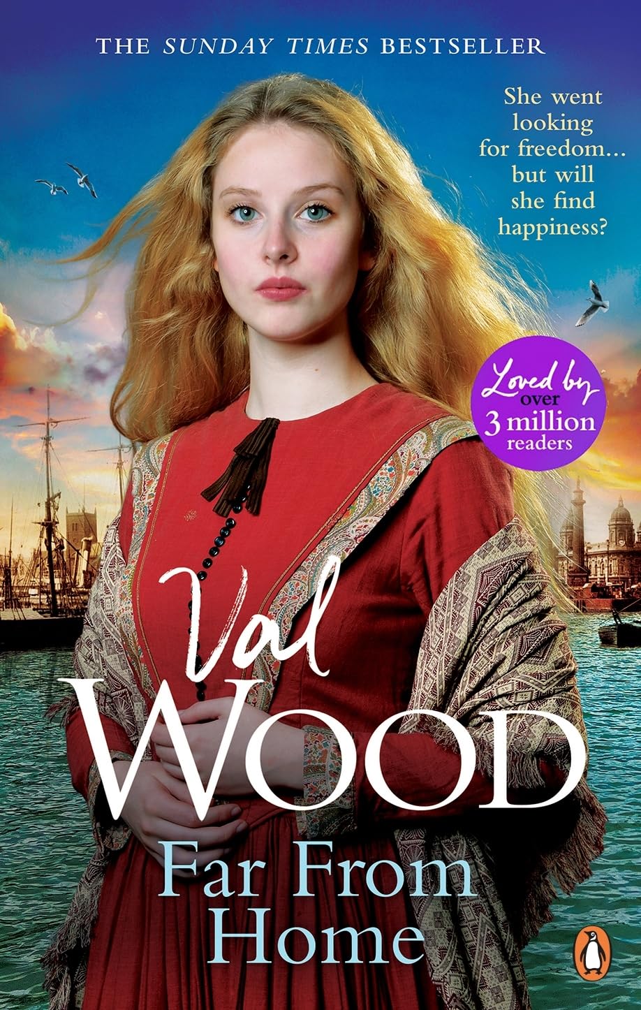 Penguin Far From Home - Uplifting Historical Saga by Val Wood | Paperback