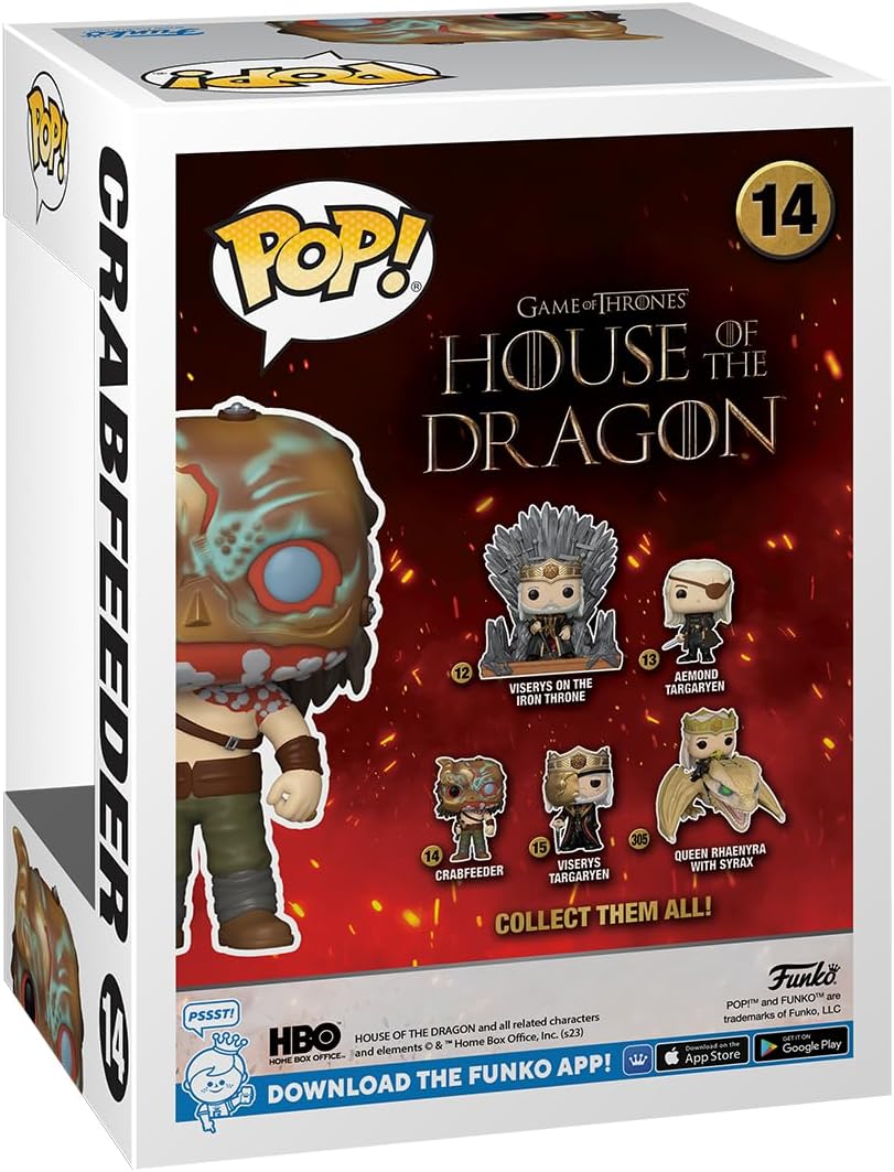 Funko POP! TV: House Of the Dragon - Crab Feederfeeder - Collectable Pop! Vinyl Figure