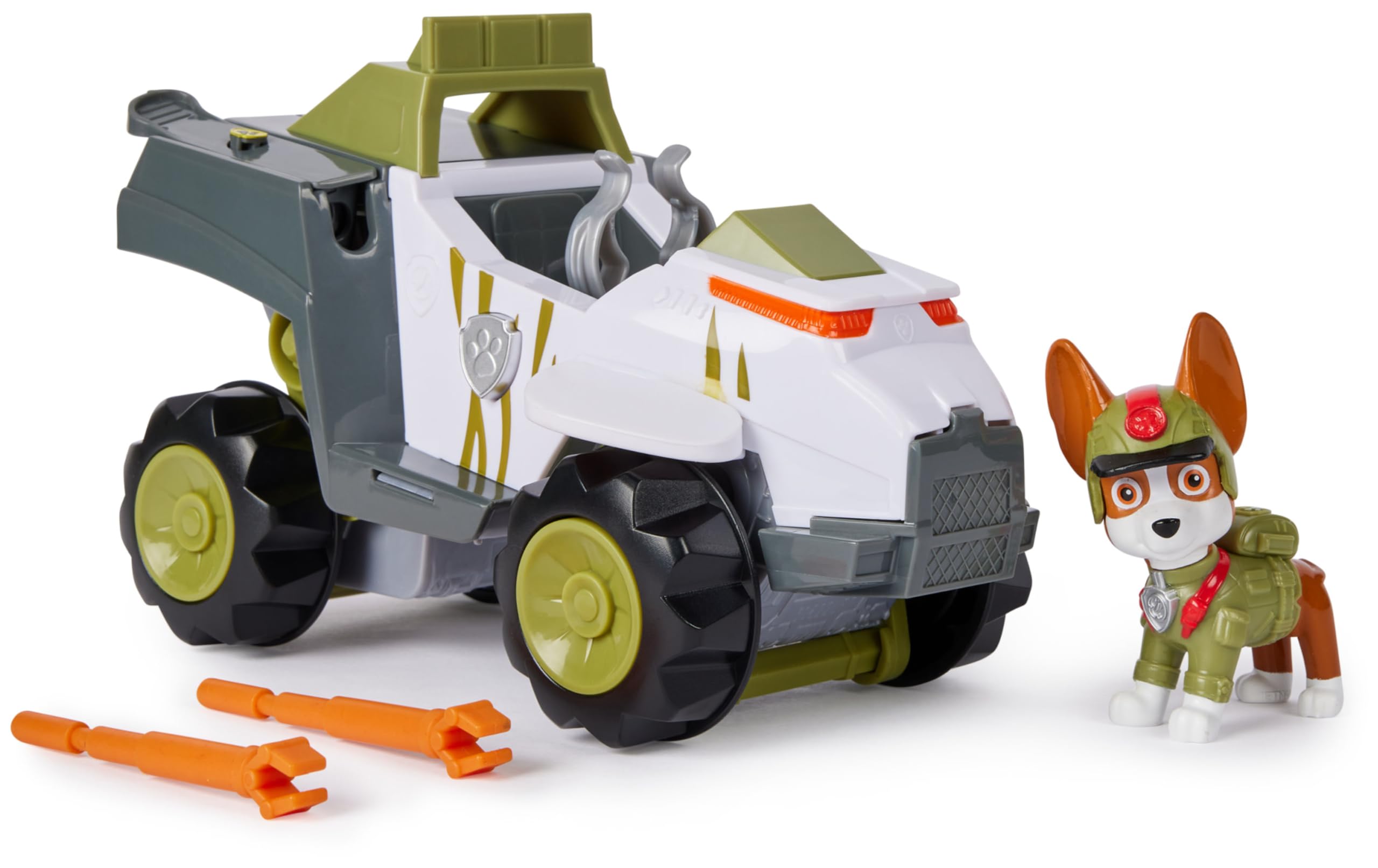 Paw Patrol Jungle Pups Tracker’s Monkey Vehicle with Action Figure - Transforming Rescue Toy for Kids 3+ 1