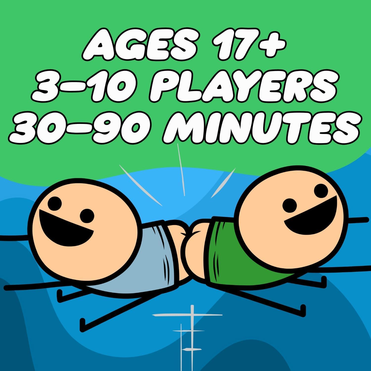 Joking Hazard - Cyanide & Happiness Comic Building Party Game | 3+ Players | 360 Cards 3