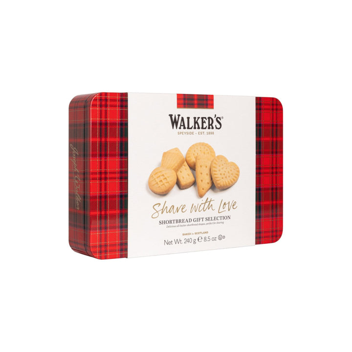 Walker's Shortbread With Love Shortbread Assortment Tin, Traditional Pure Butter Recipe