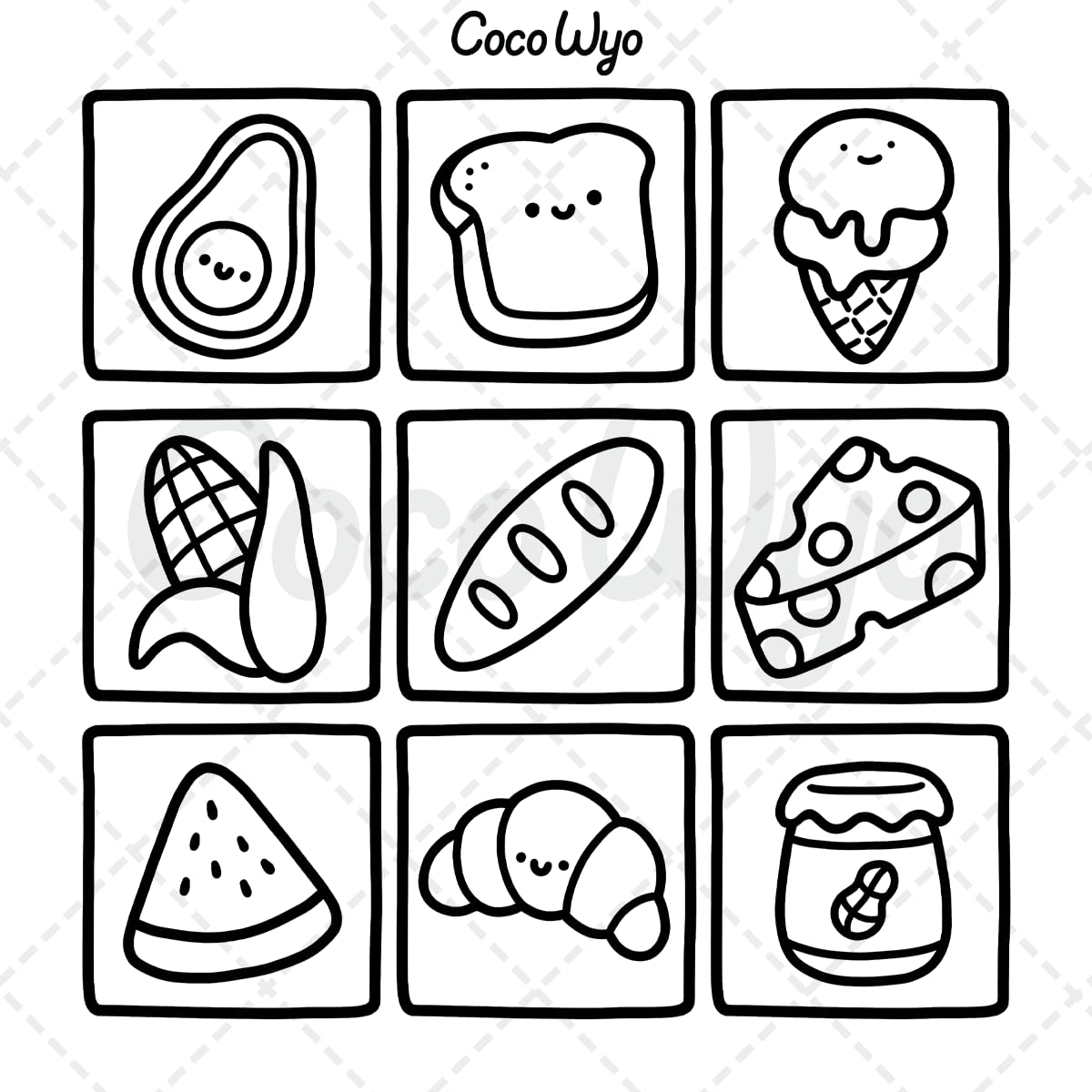 Coco Wyo Stress Relief Coloring Book - Bold & Easy Designs | 52 Pages | Paperback 8