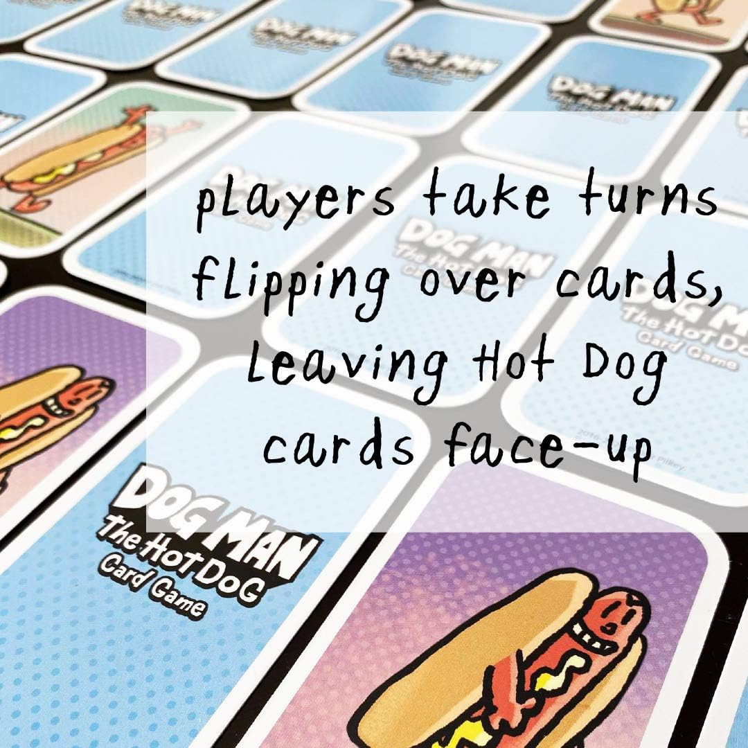 University Games Dog Man The Hot Dog Card Game - Family Card Game for Kids Ages 5+ 5