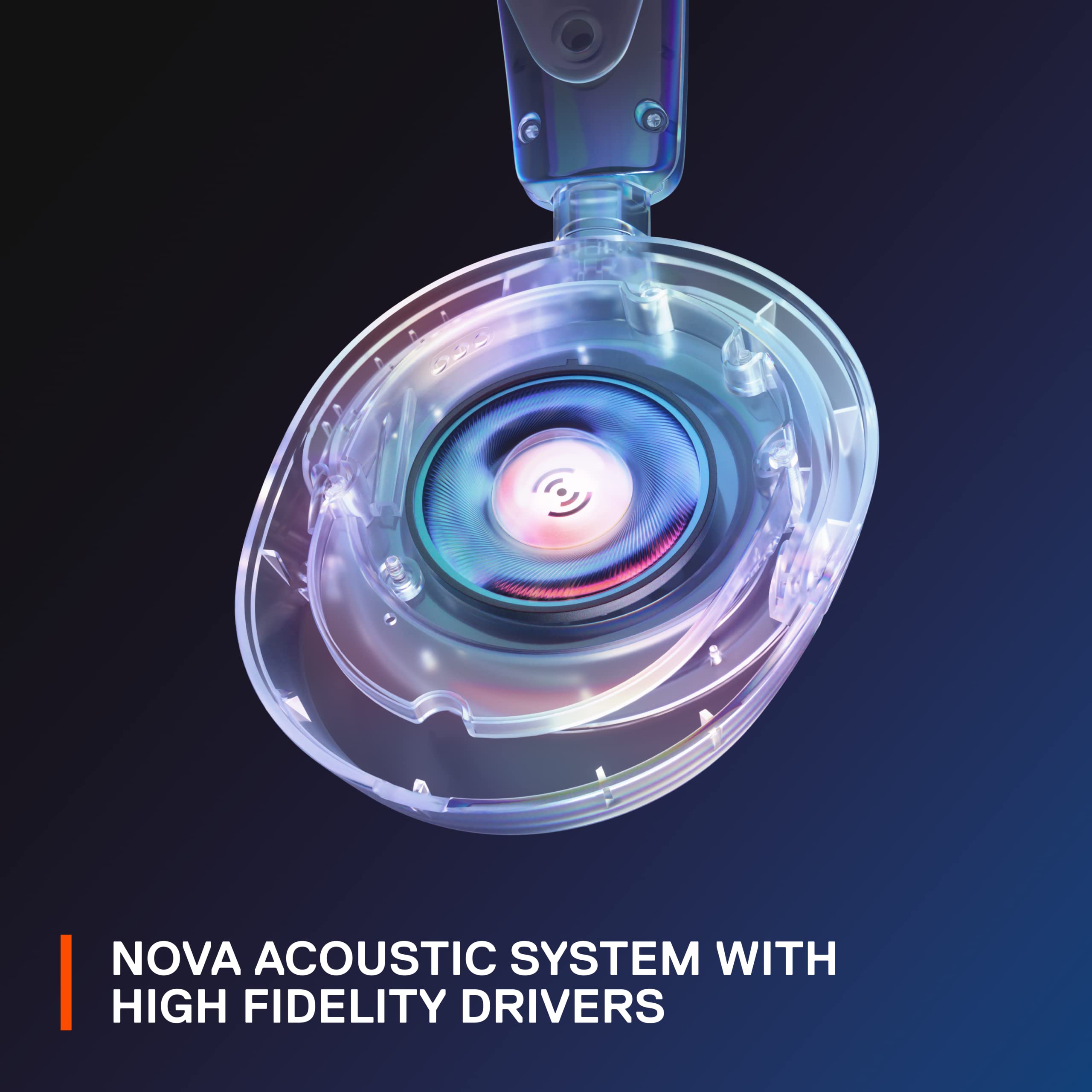 SteelSeries Arctis Nova 3 - USB-C Gaming Headset for PC, PS4, PS5 & Switch - RGB Lights - Hi-Fi Drivers - 360° Spatial Audio - AirWeave Memory Foam Earcups - Super Lightweight - ClearCast Gen 2 Mic 3