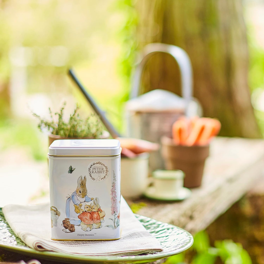 New English Teas - Peter Rabbit Tea Caddy with 40 English Afternoon Teabags