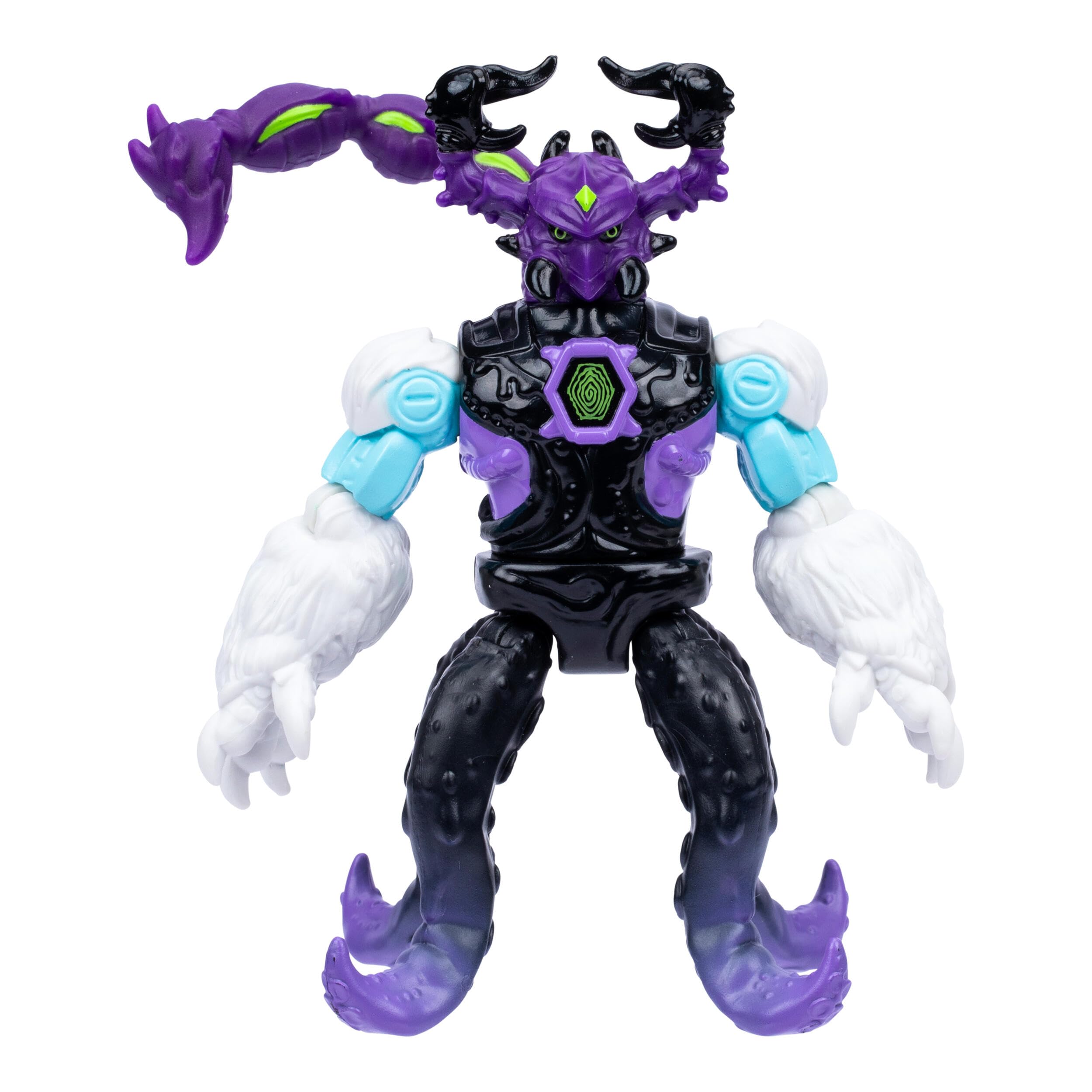 MRBEAST LAB Hybrids Multi Pack Action Figures - Create 2 Figures, Golden Dragon Parts | Ages 6+ 9