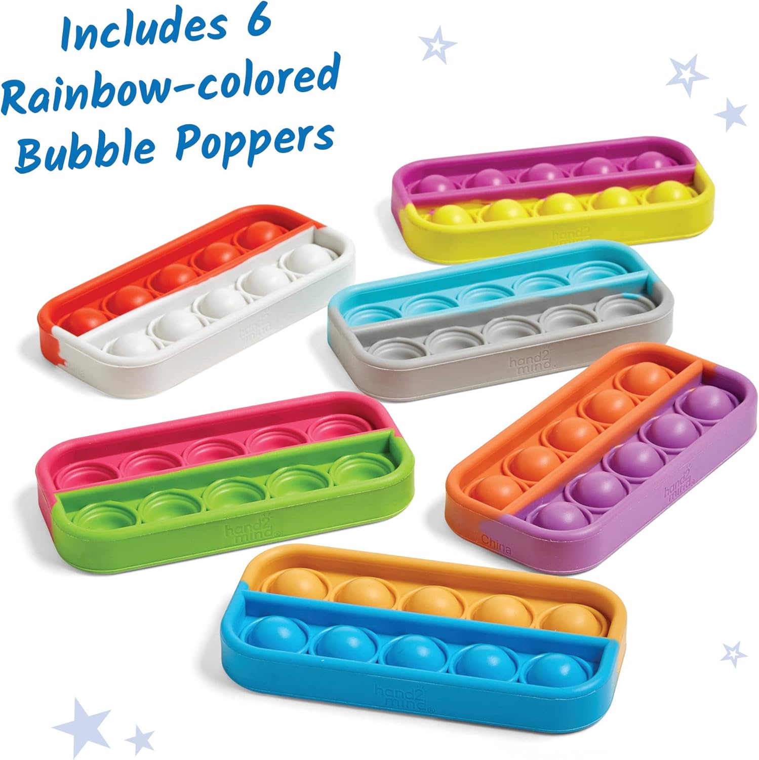 Learning Resources Ten Frame Sensory Bubble Poppers - Educational Math Tool for Kids 3+ 2