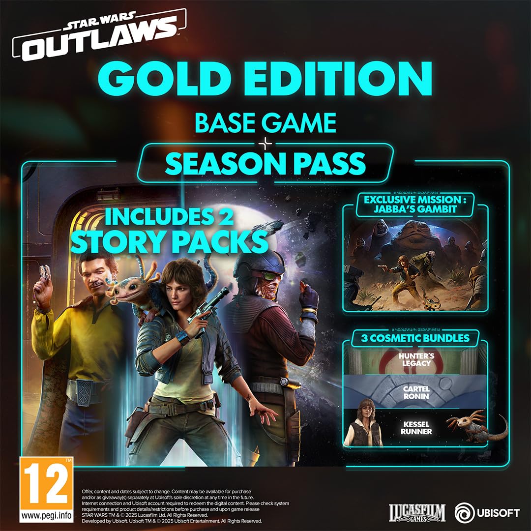 Star Wars Outlaws Gold Edition - Nintendo Switch 3