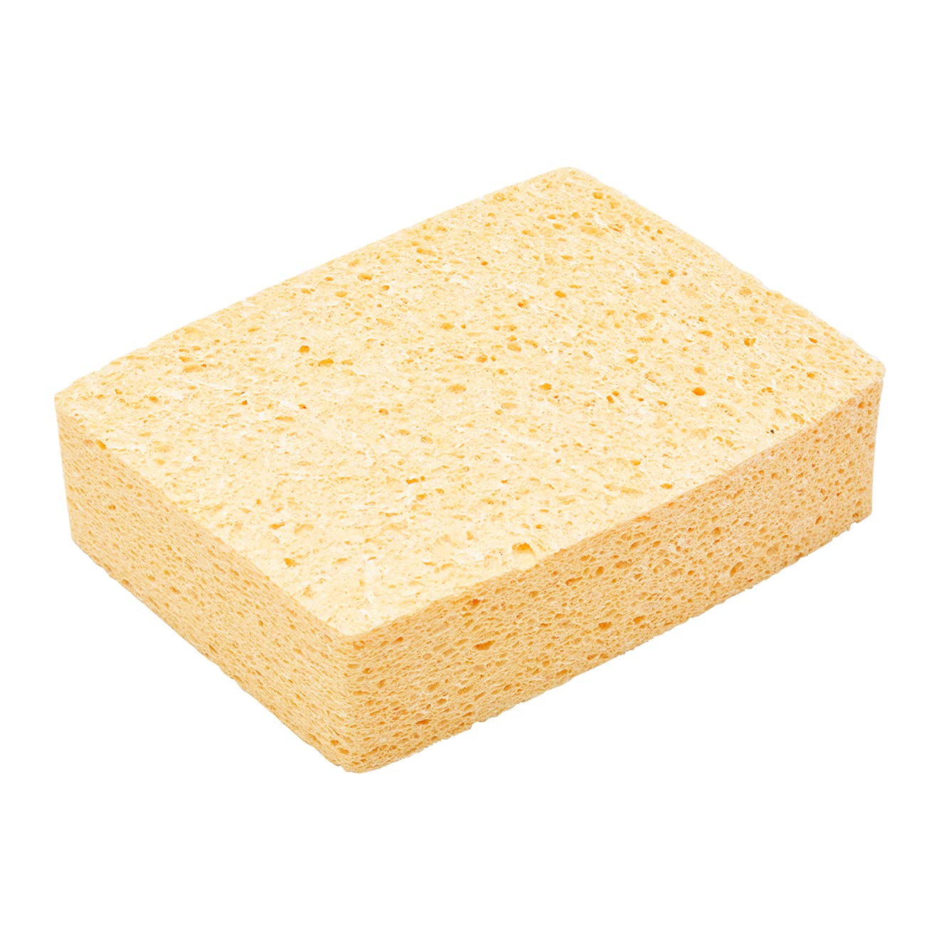 ProDec Super Absorbent Cellulose Sponge - Holds 20x Its Weight in Water | 150 x 115 x 40mm | Yellow