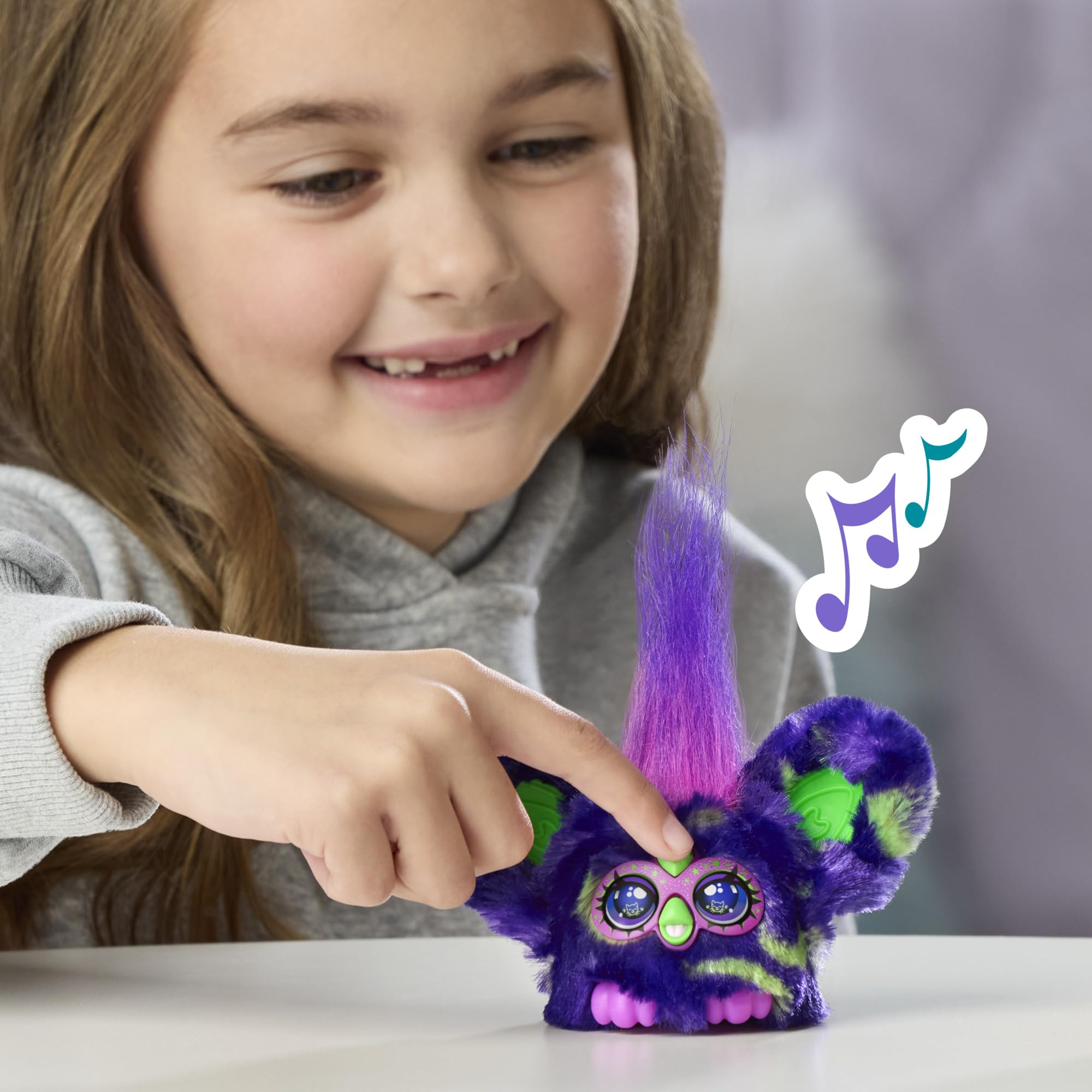 Furby Furbelt 2-Pack Fall - Lila & Orange Electronic Pets for Kids 6+