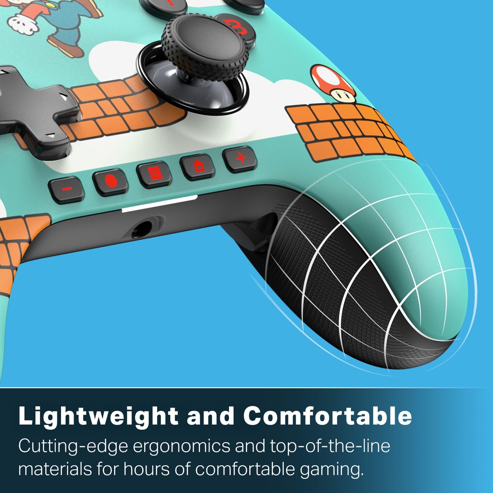 PowerA Advantage Wired Controller for Nintendo Switch 2 - Mario Time, Hall Effect Sticks, Mappable Buttons, Pro Controller 15